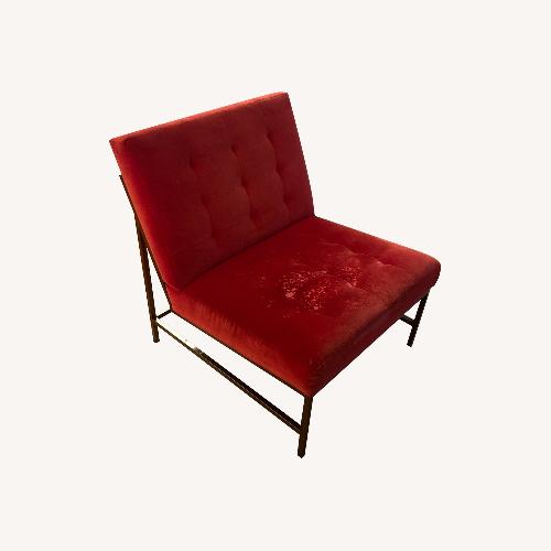 Used Velvet Side Chair for sale on AptDeco