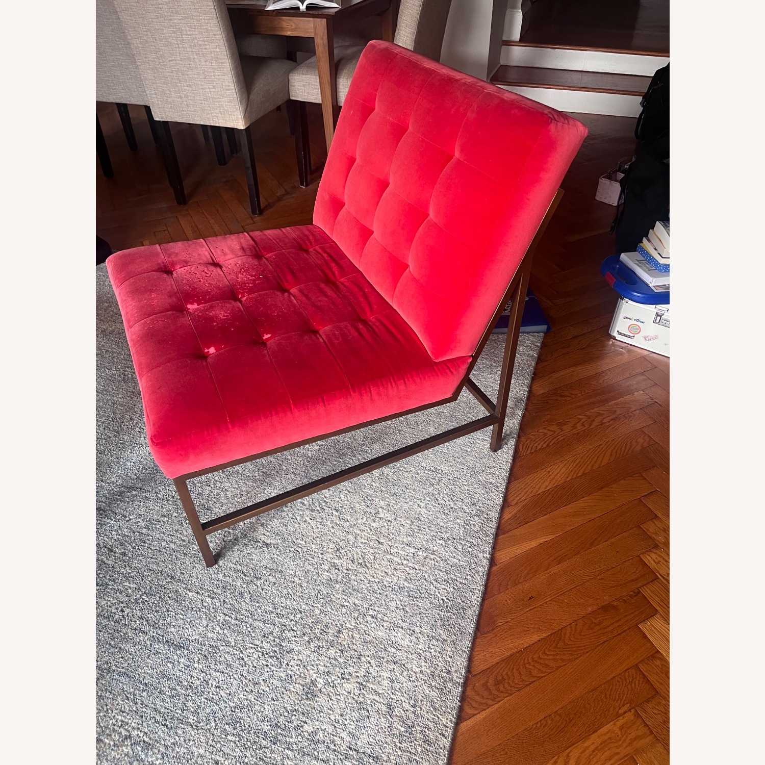 Velvet Side Chair - image-5