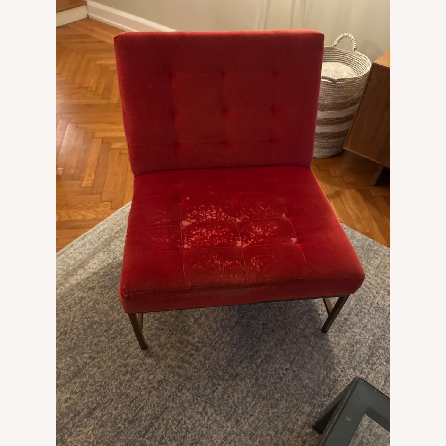 Velvet Side Chair - image-1
