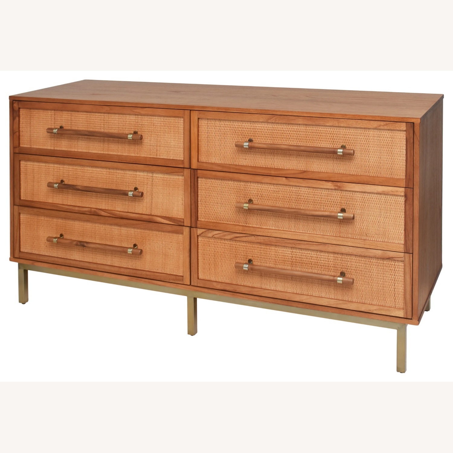 Houzz Hopper Studio 6-Drawer Dresser Light Blond - image-5