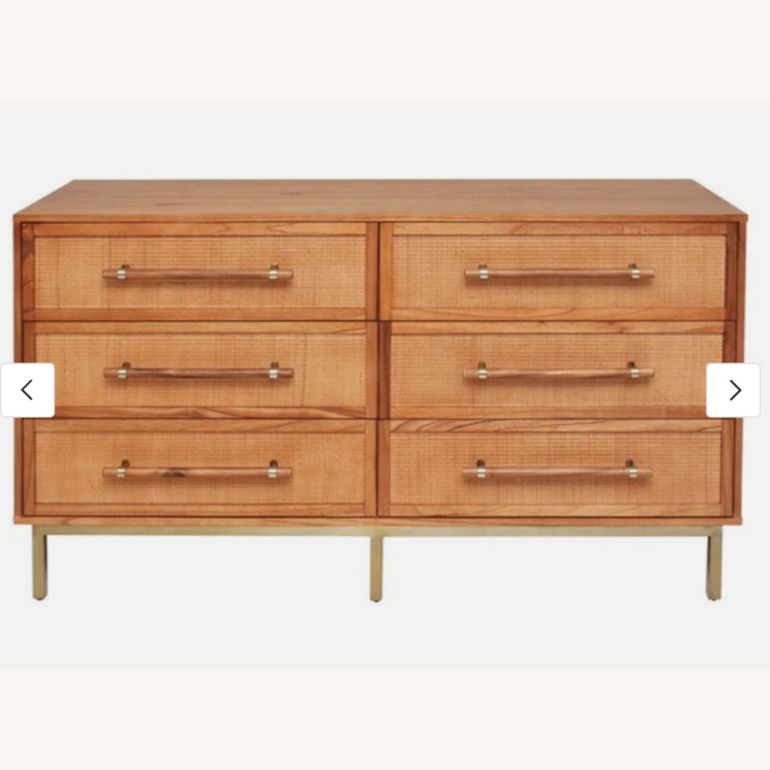 Houzz Hopper Studio 6-Drawer Dresser Light Blond - image-4