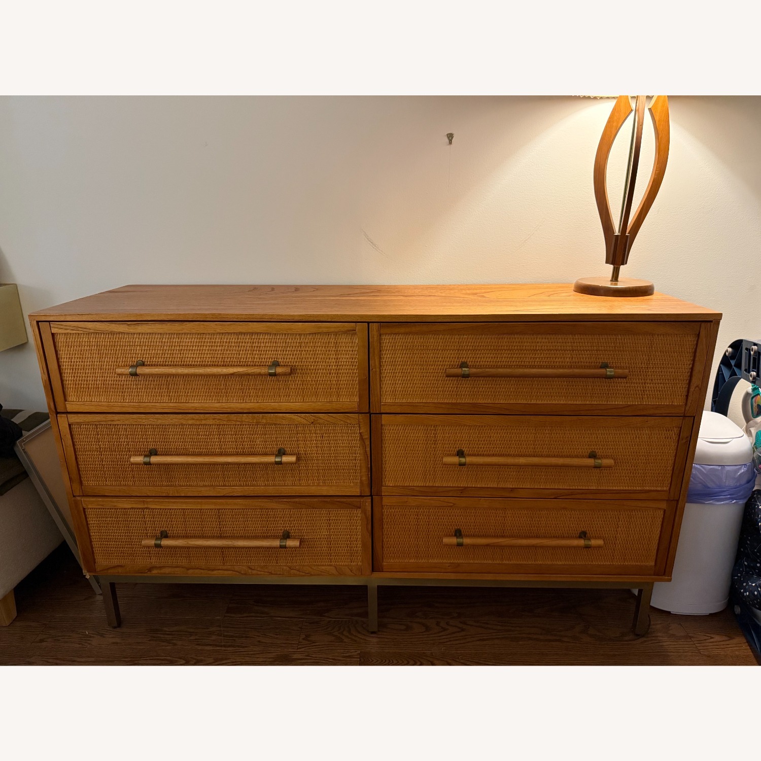 Houzz Hopper Studio 6-Drawer Dresser Light Blond - image-1