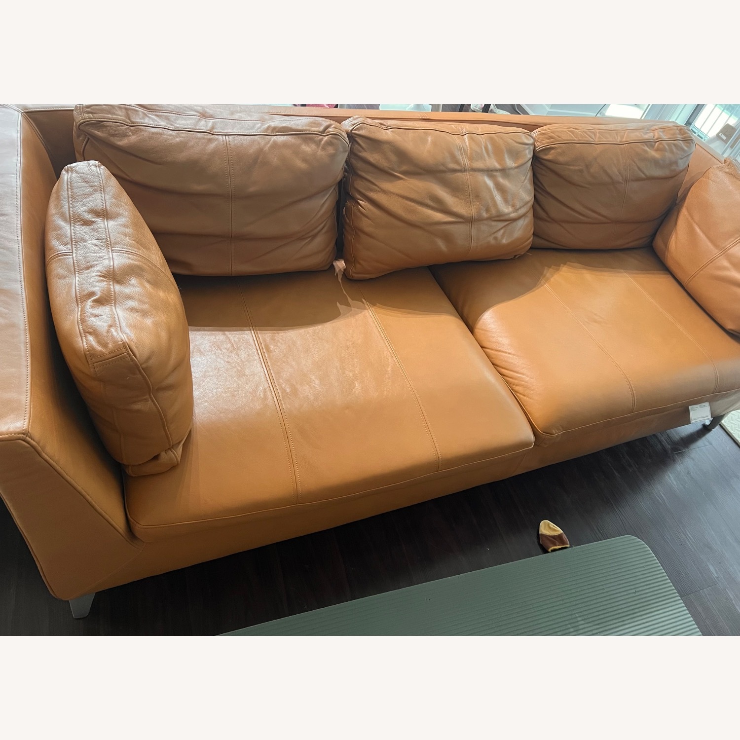 IKEA Stockholm Leather Sofa - image-3