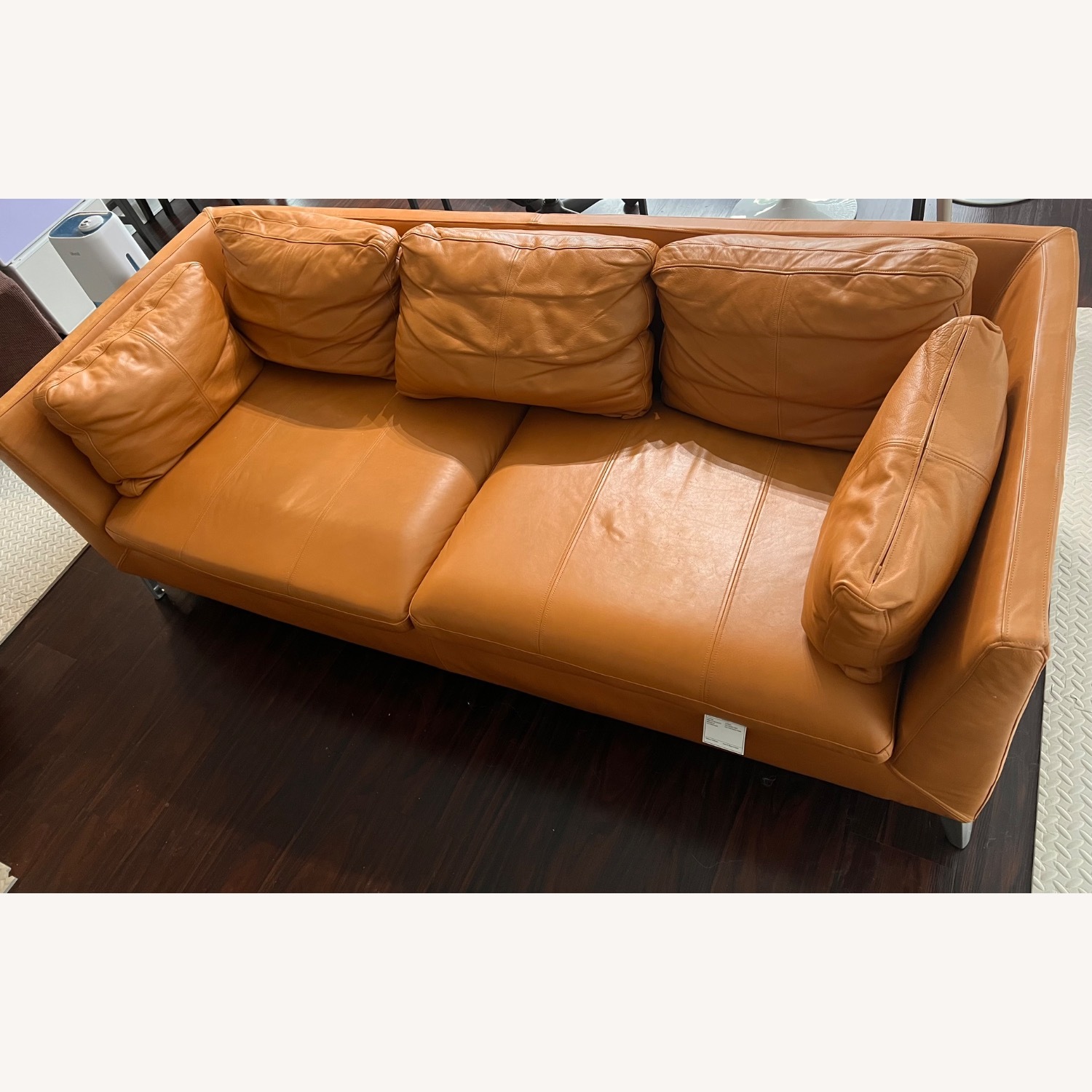 IKEA Stockholm Leather Sofa - image-1