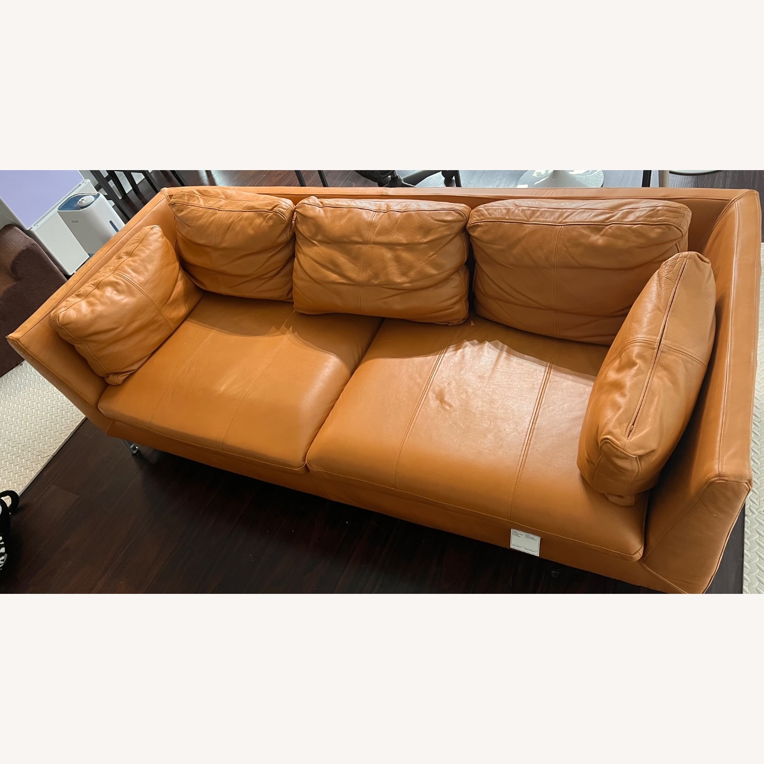 IKEA Stockholm Leather Sofa - image-2