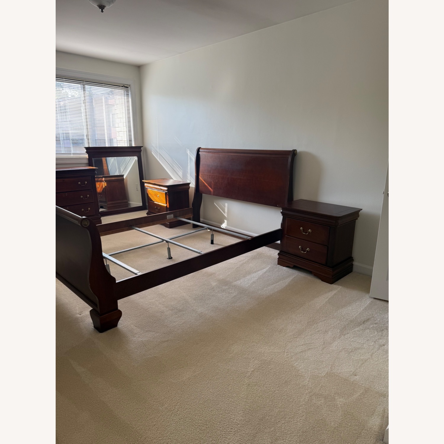 Cherry Wood Nighstands - image-1