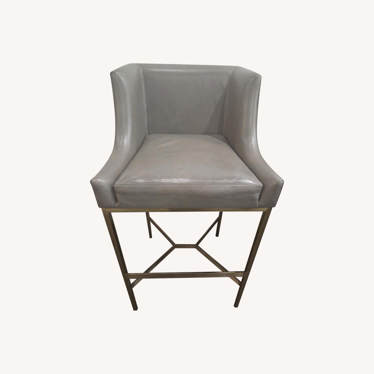 Arteriors Home Dalia Gray Bar Stools - image-0