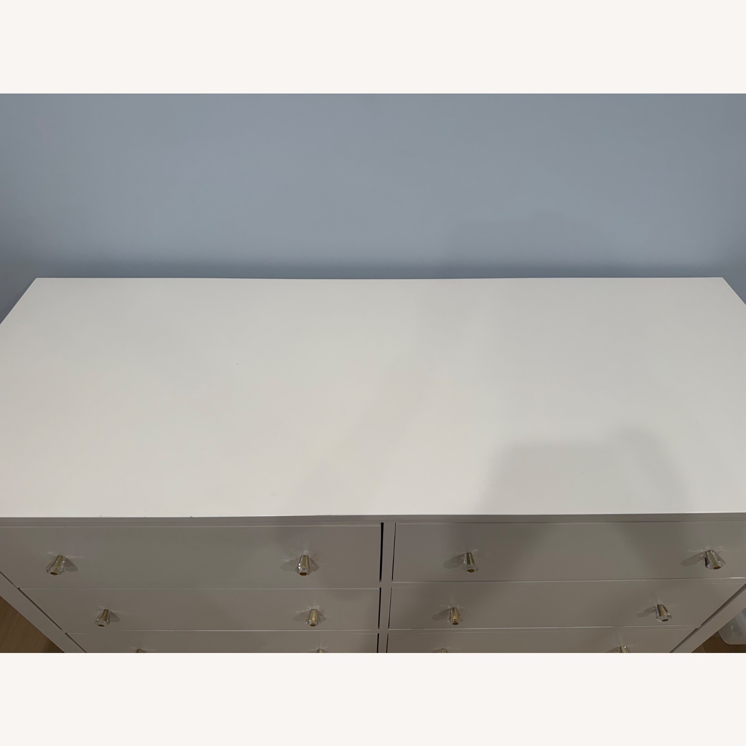 Pottery Barn 6-Drawer Extra Wide Dresser in White - image-2