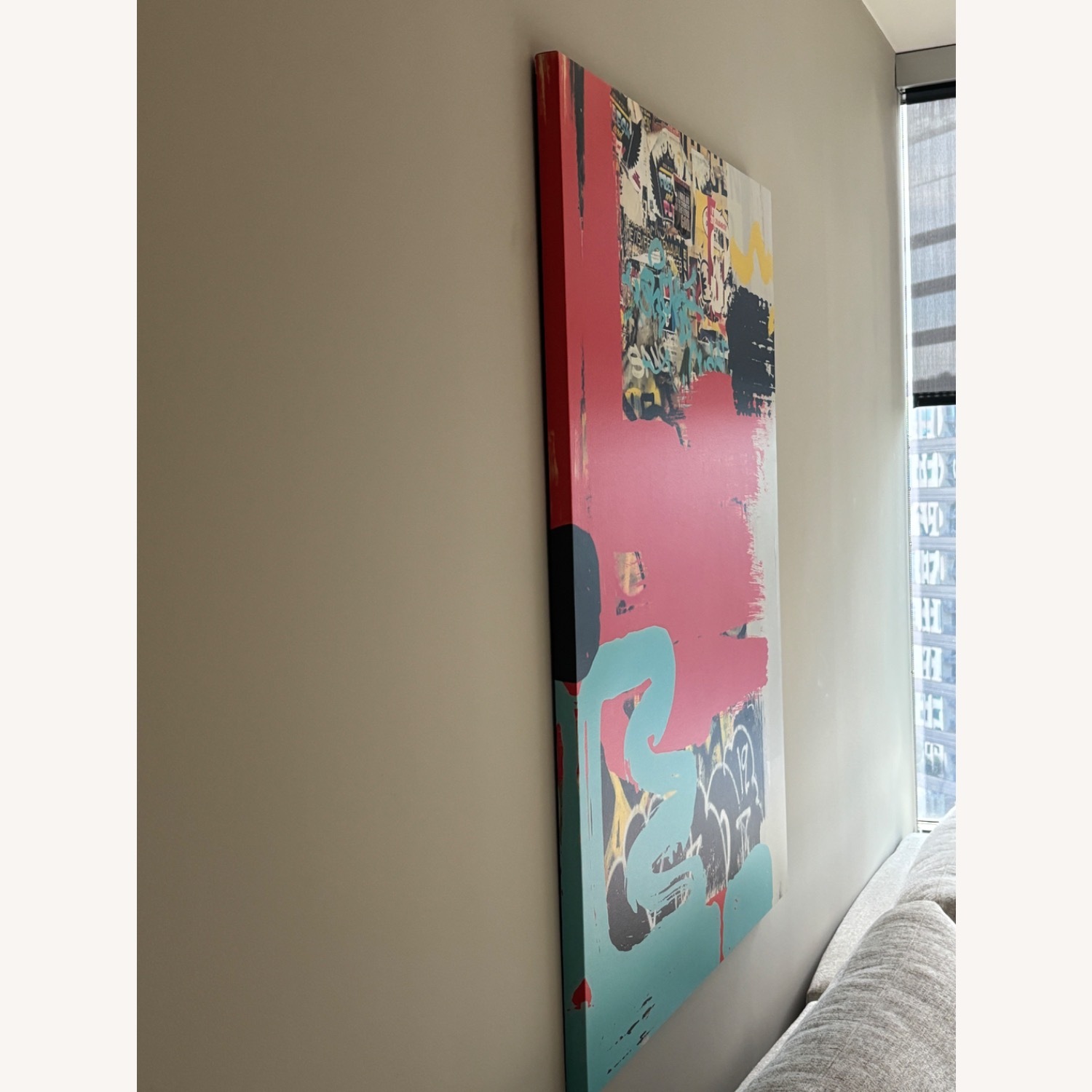 Colorful Abstract Canvas Painting - image-2