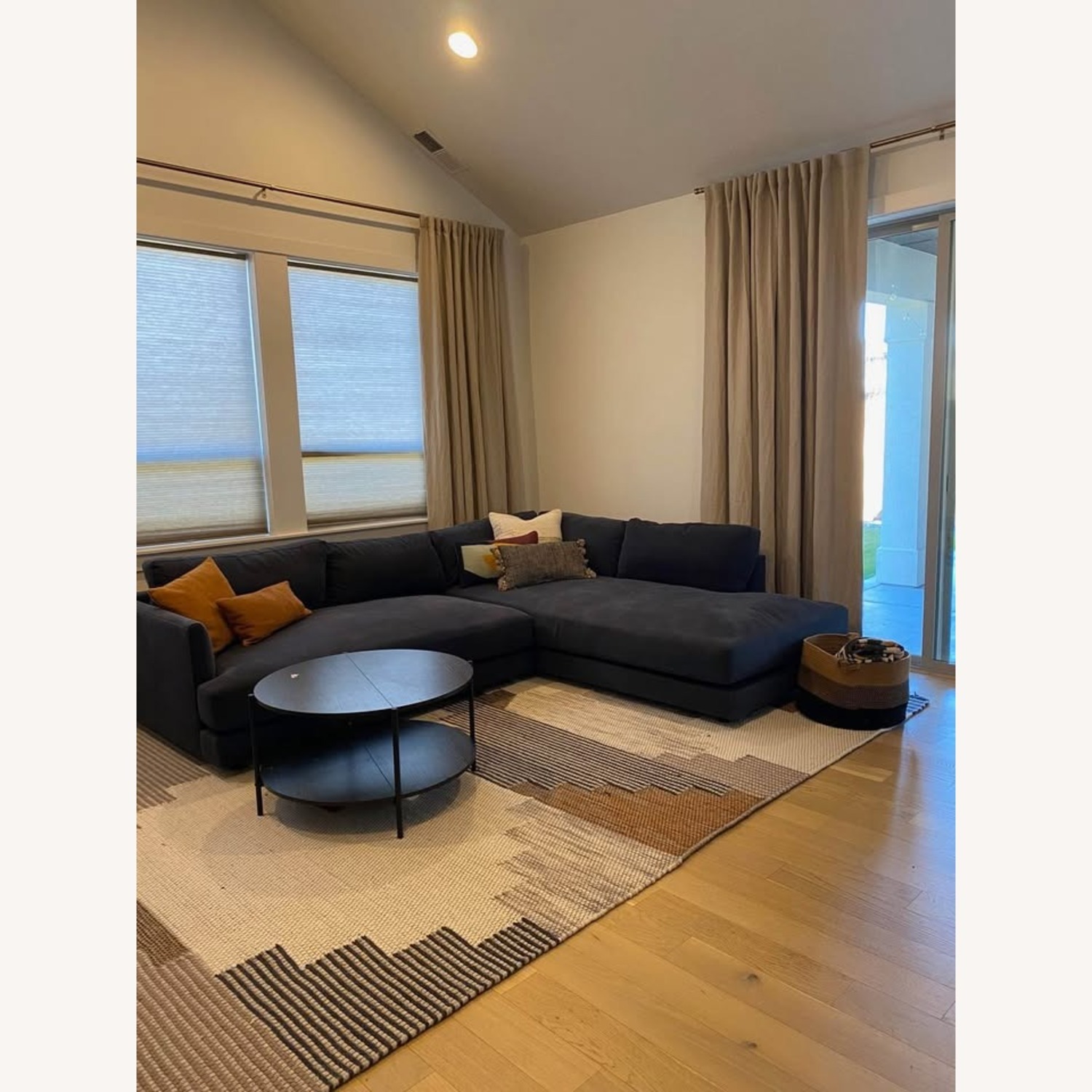 West Elm Sectional Sofa - image-0