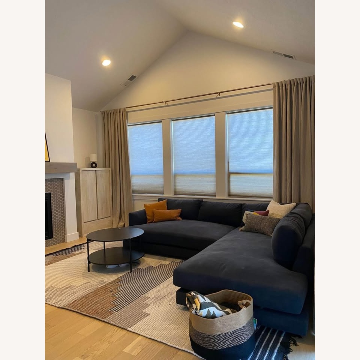 West Elm Sectional Sofa - image-1