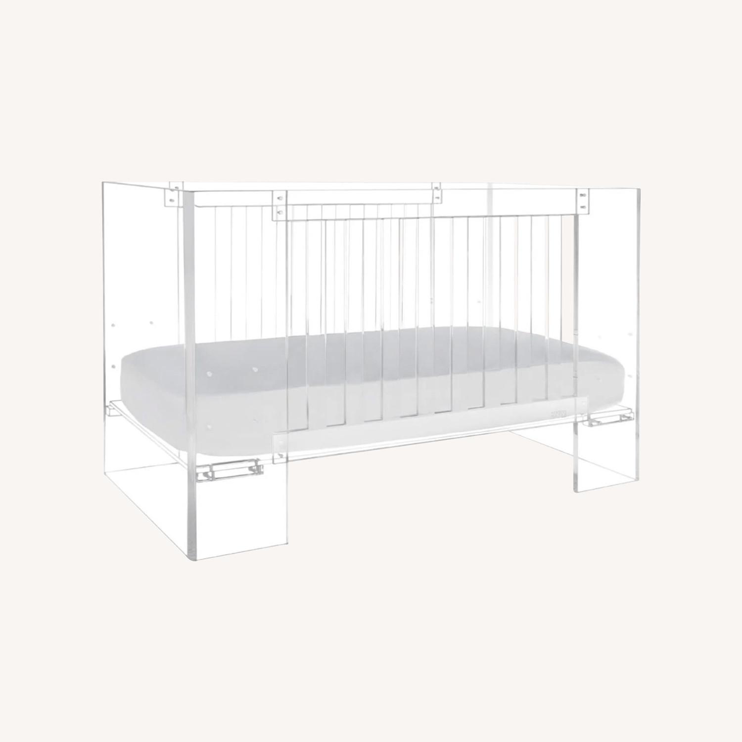 Nursery Works Vetro Acrylic Crib - image-0