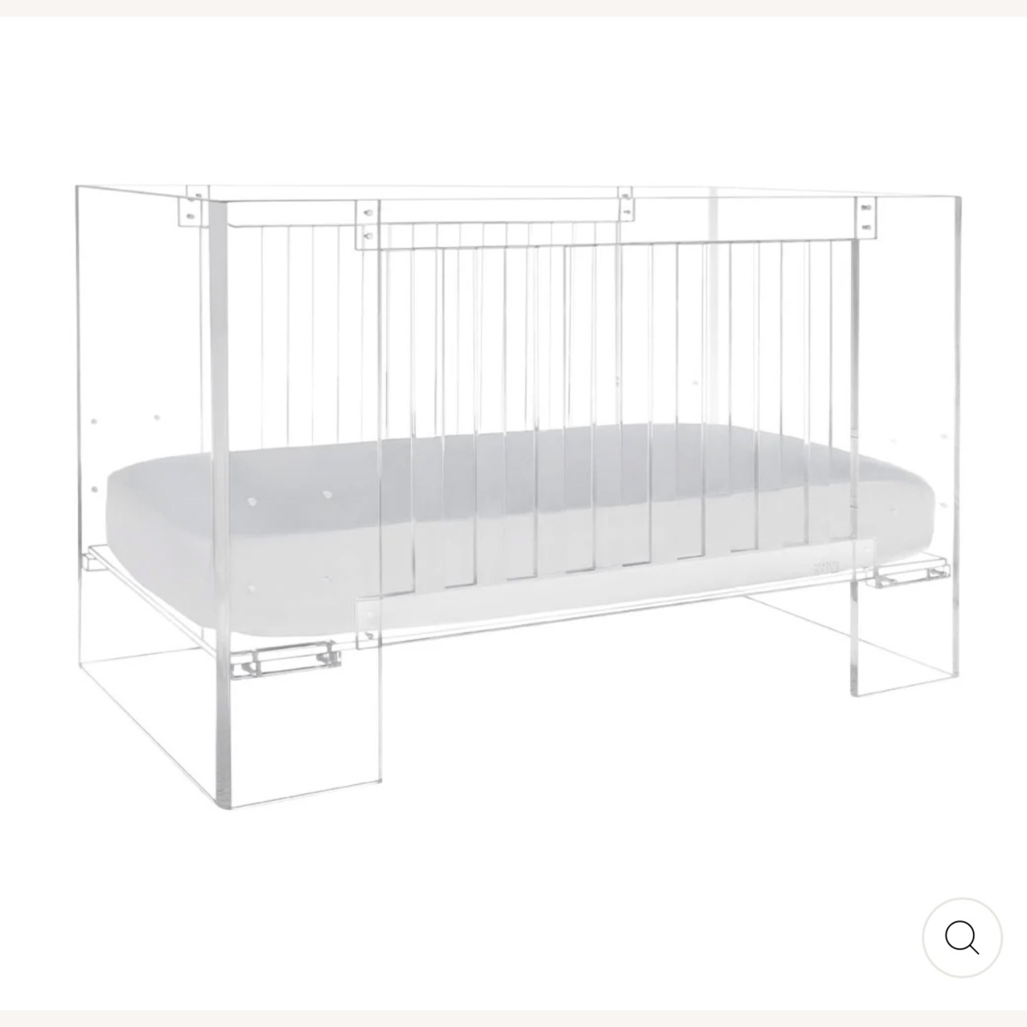 Nursery Works Vetro Acrylic Crib - image-4