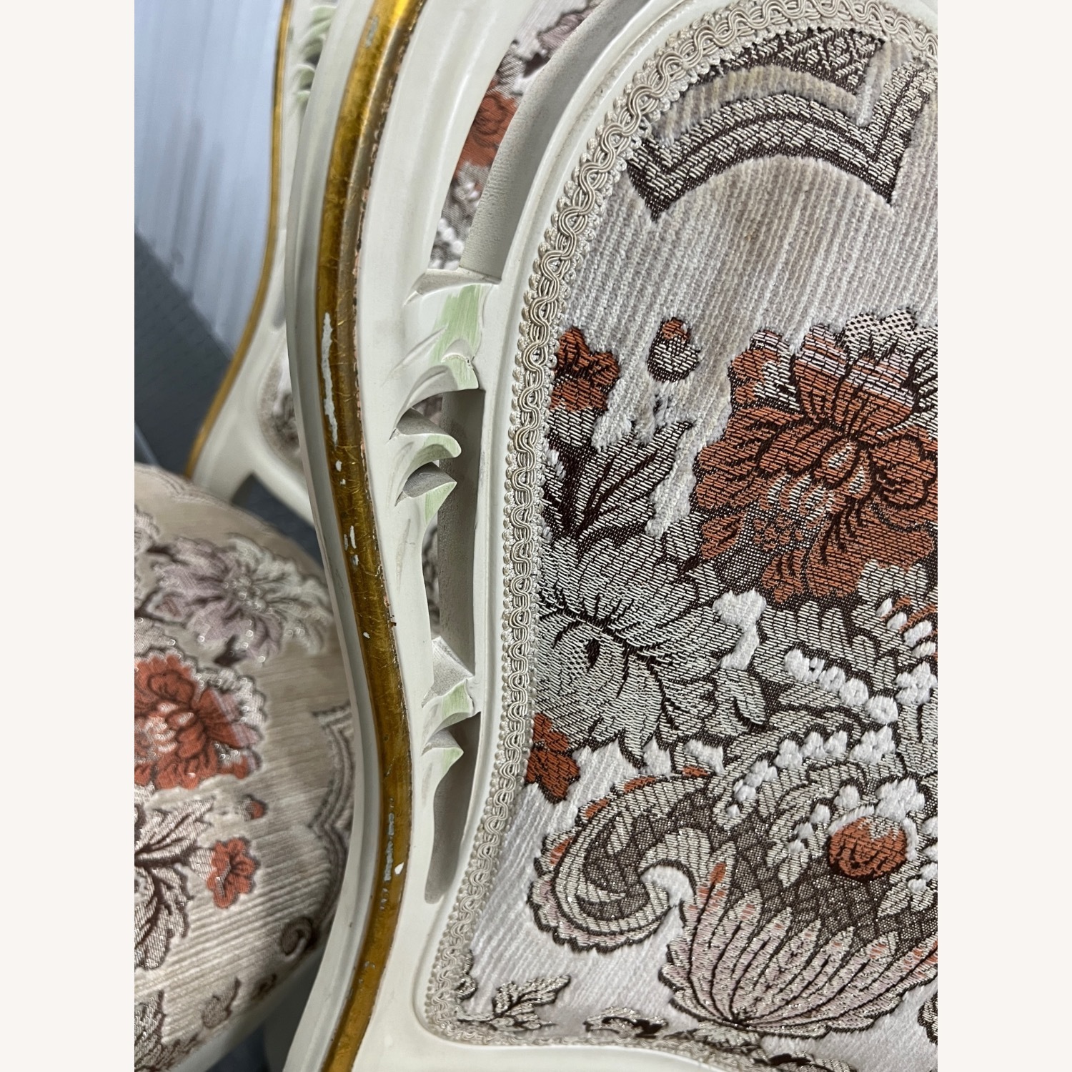 Rococo Vintage FrencH ItaLian 8 Dining CHairs - image-9