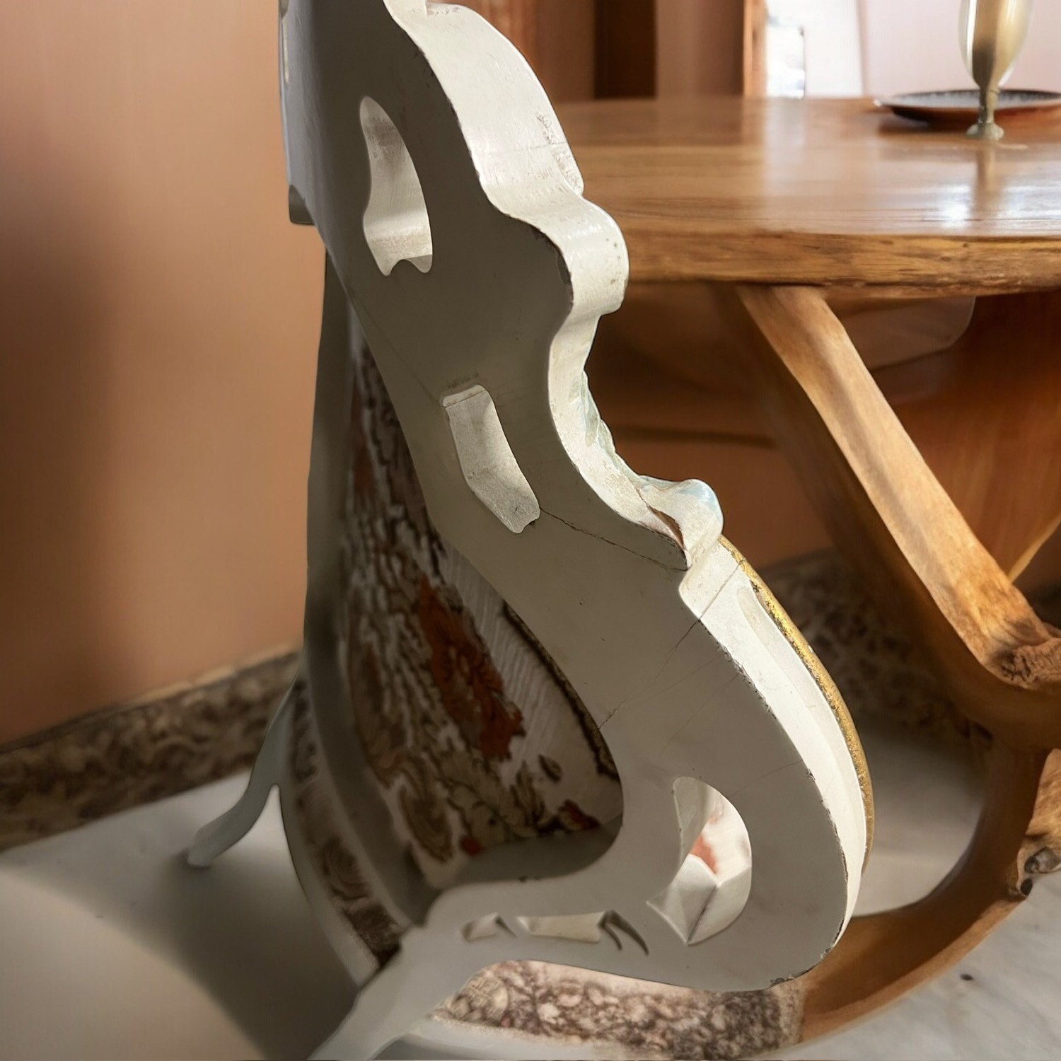 Rococo Vintage FrencH ItaLian 8 Dining CHairs - image-4