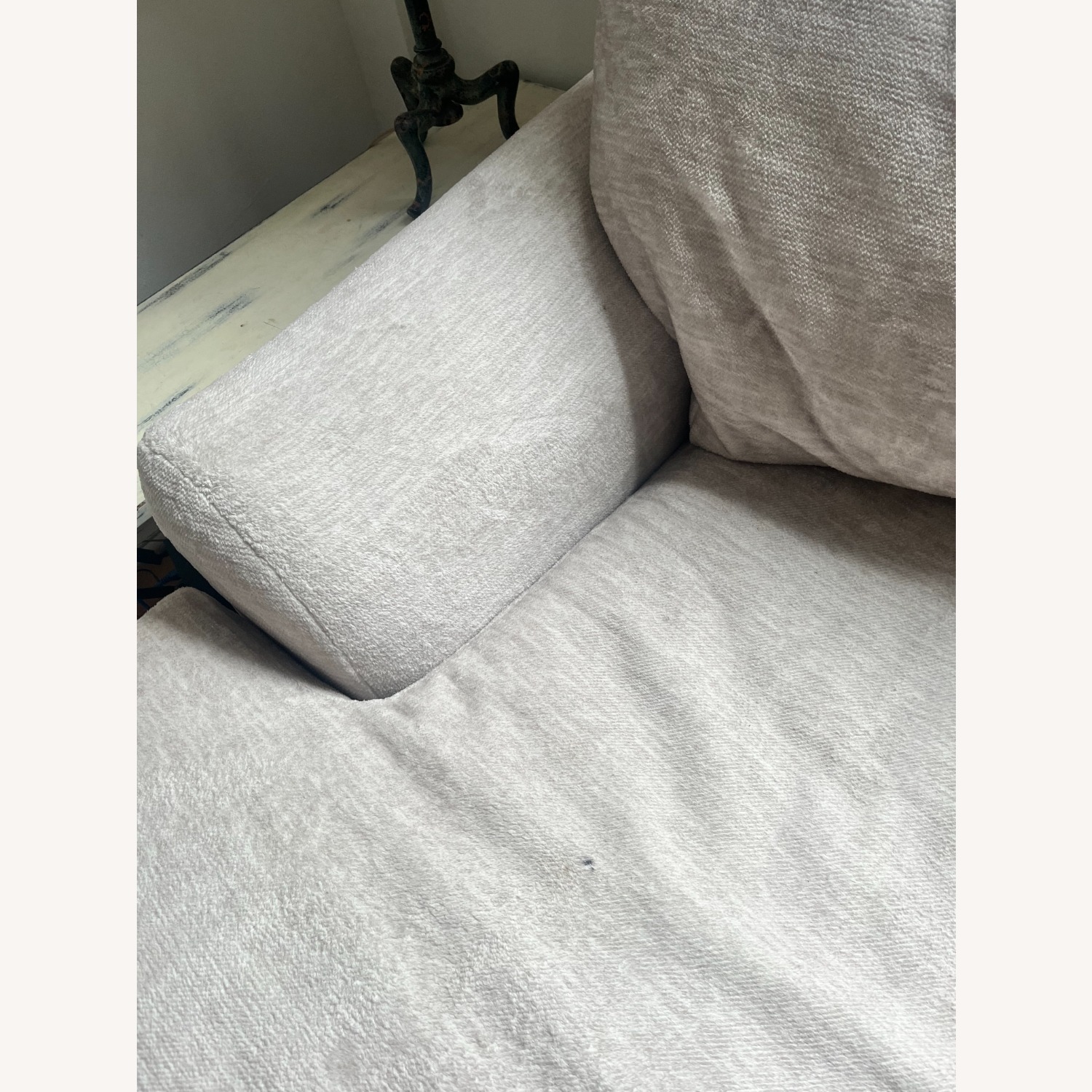 Raymour & Flanigan Joel Sofa Chaise in Tidal Sand - image-3
