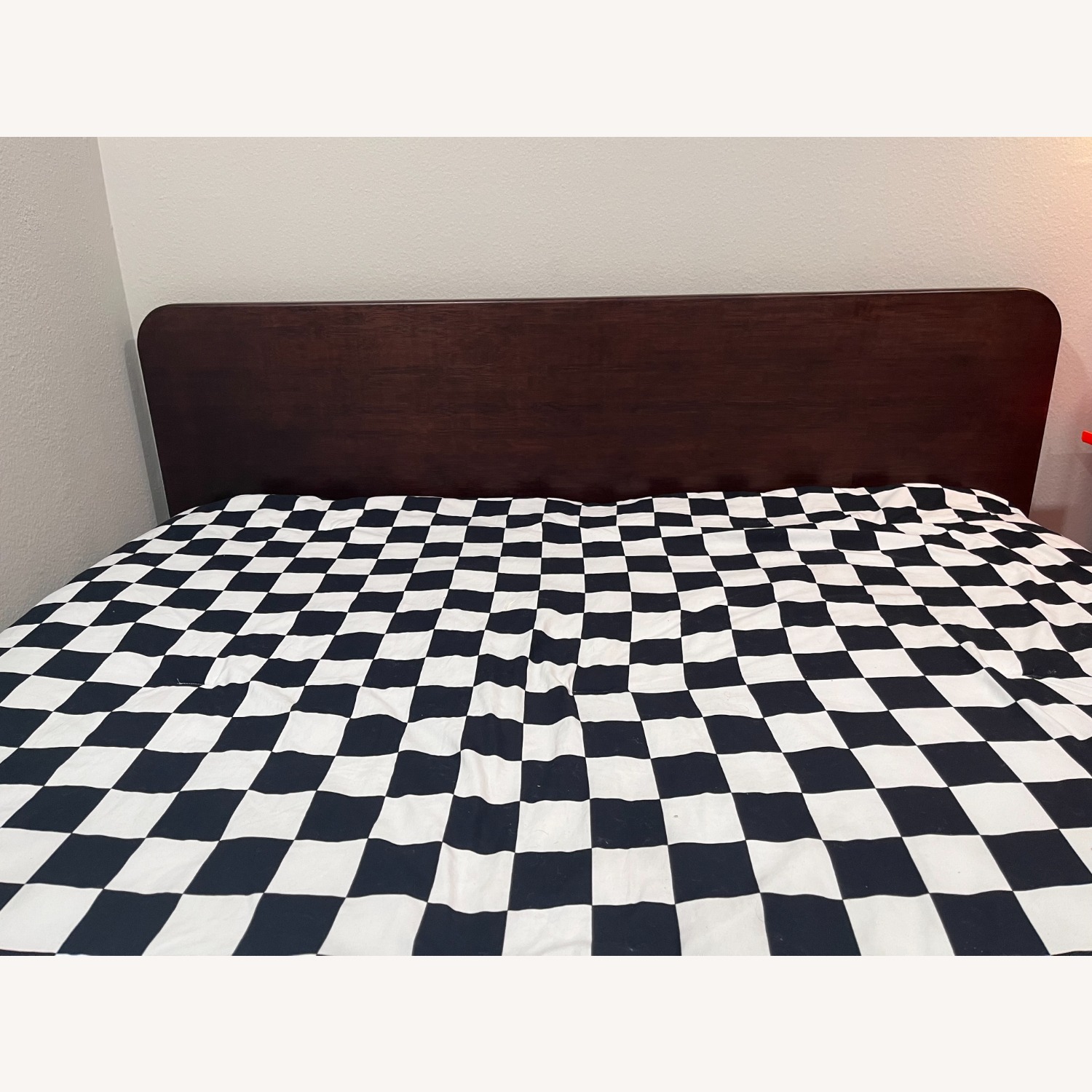 Nectar Bamboo Platform Bed Frame Queen Walnut - image-6