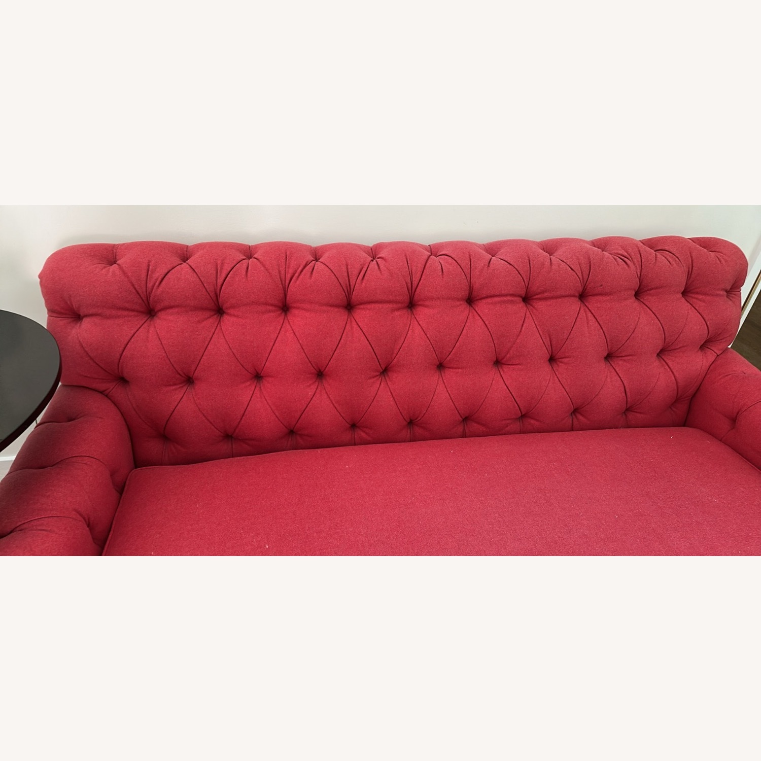 Red Chesterfield Sofa - image-3