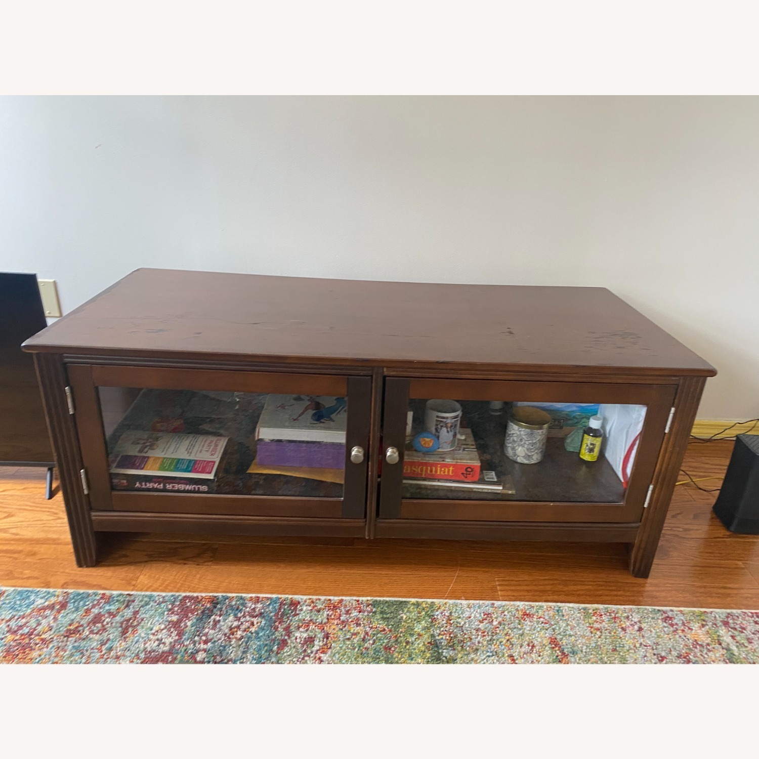 Wooden Media Console - image-1