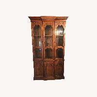 1980s Vintage Dining Room China Cabinet