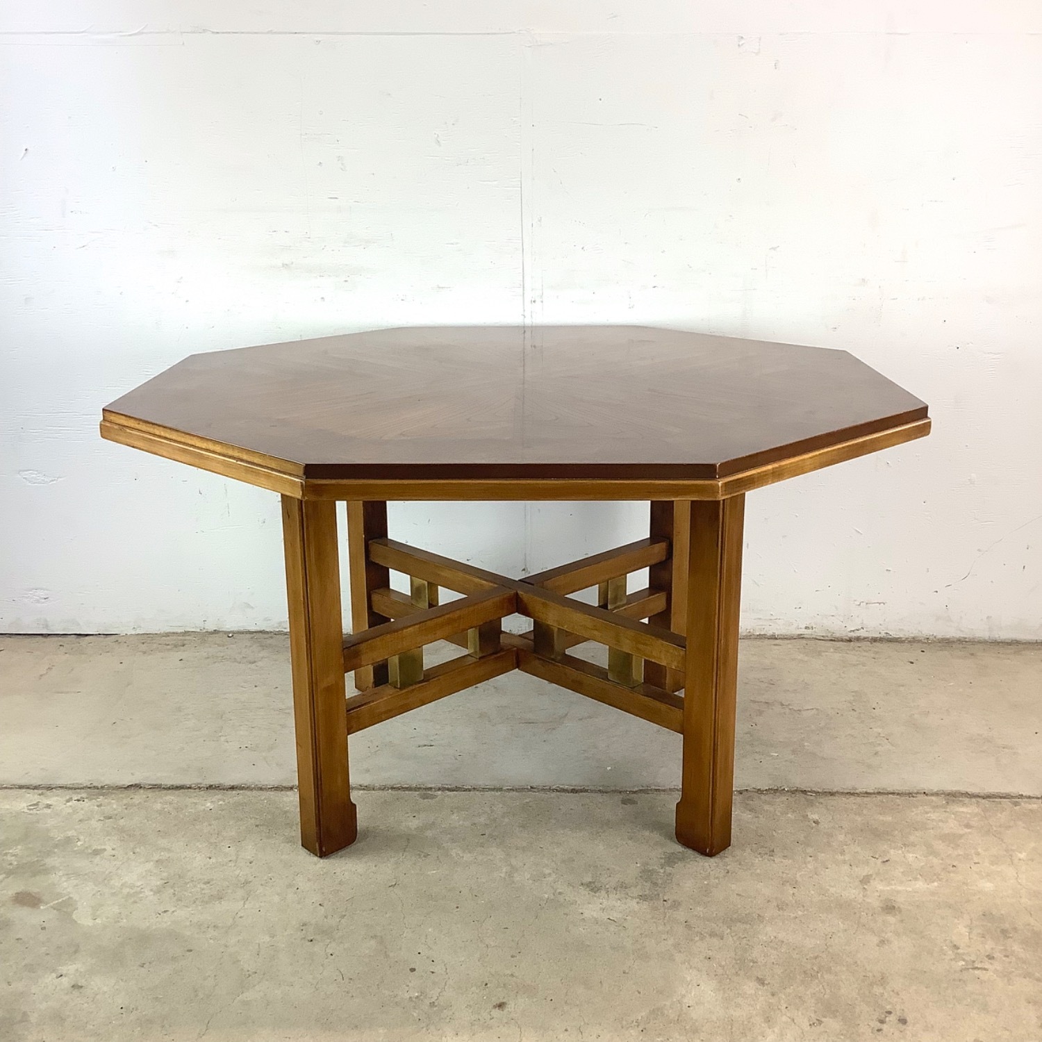 Vintage Game Table With Chairs-5c Set - image-2