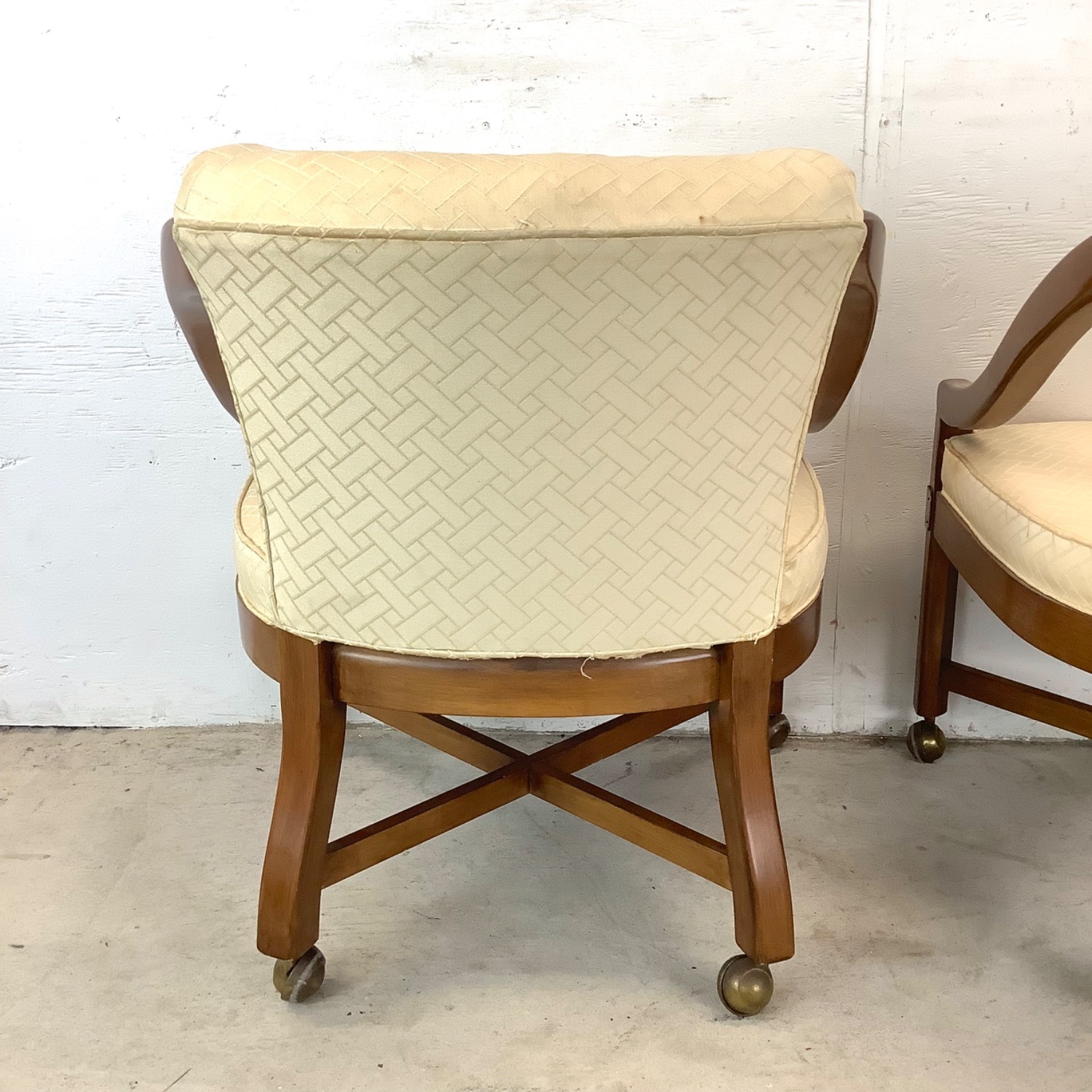 Vintage Game Table With Chairs-5c Set - image-22