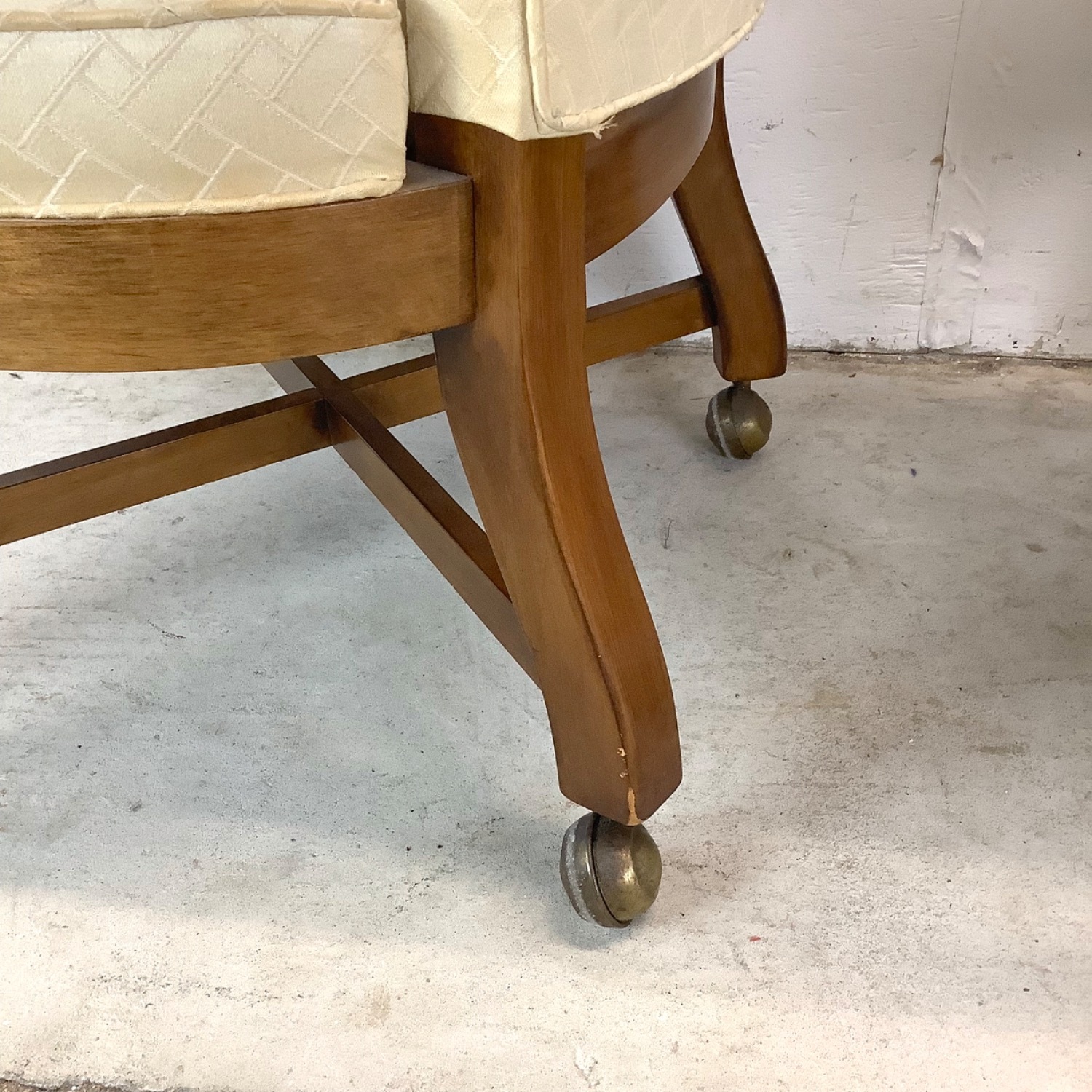 Vintage Game Table With Chairs-5c Set - image-24