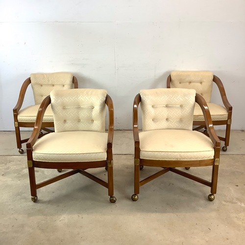 Used Vintage Game Table With Chairs-5c Set for sale on AptDeco