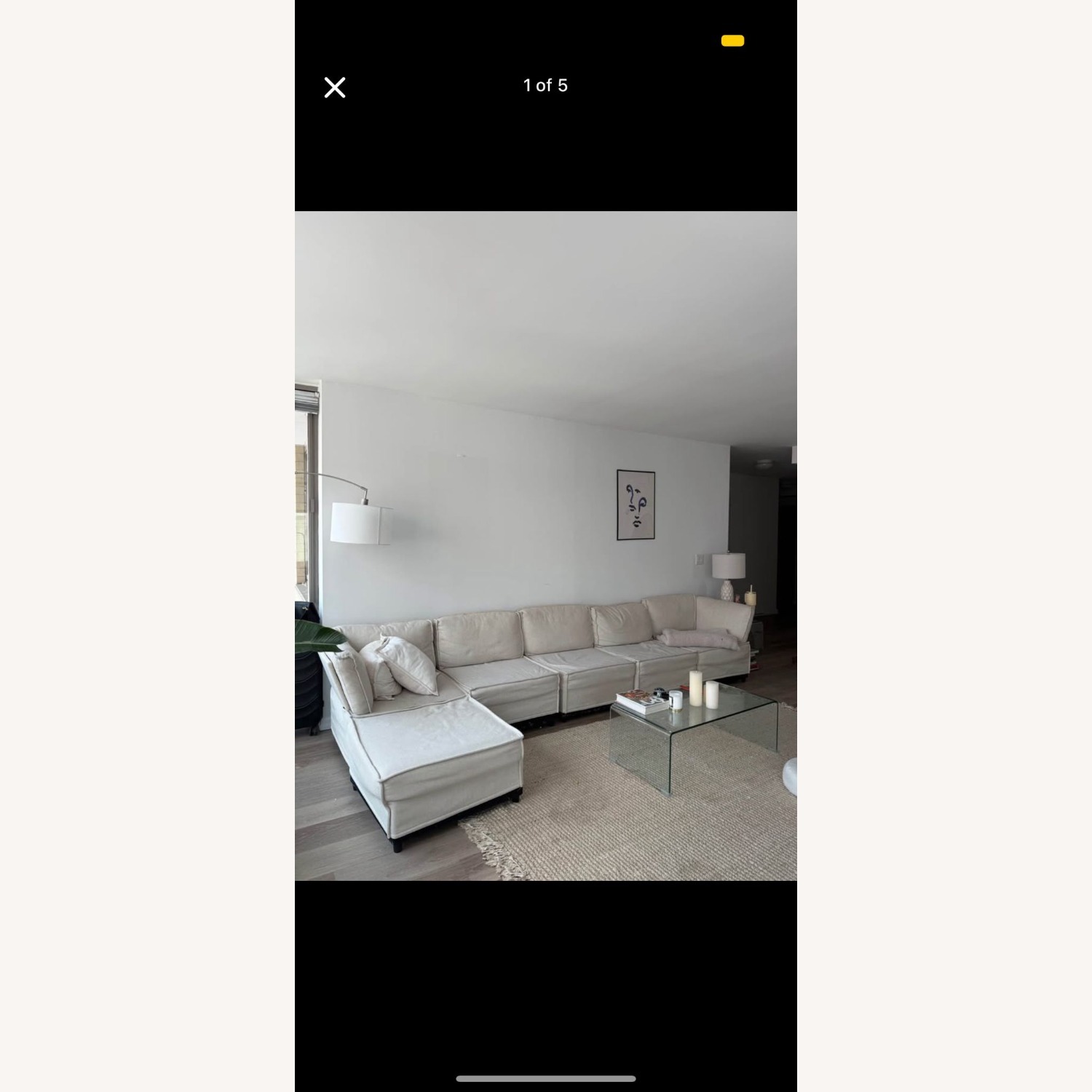 Sectional Modular Sofa - image-1