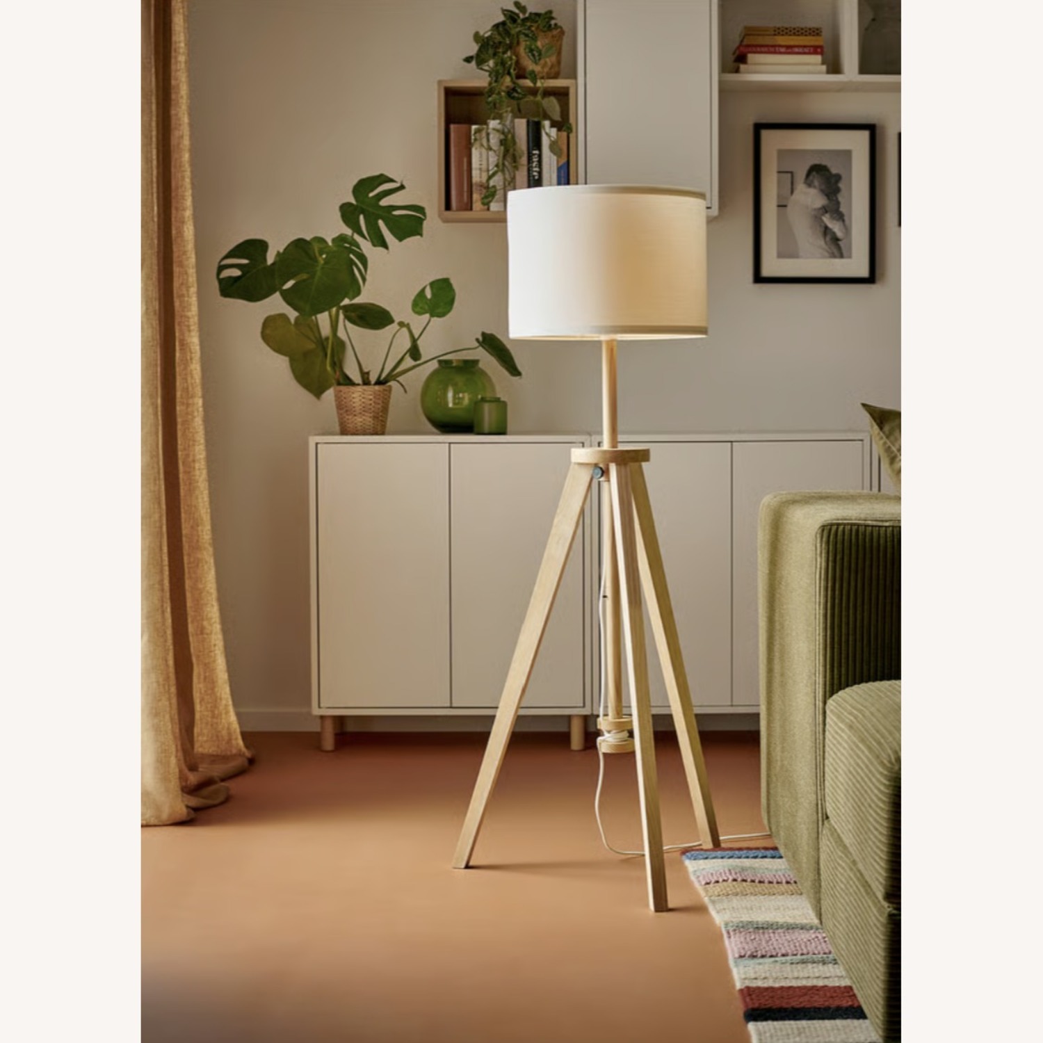 LAUTERS Floor Lamp, Ash/White - image-3