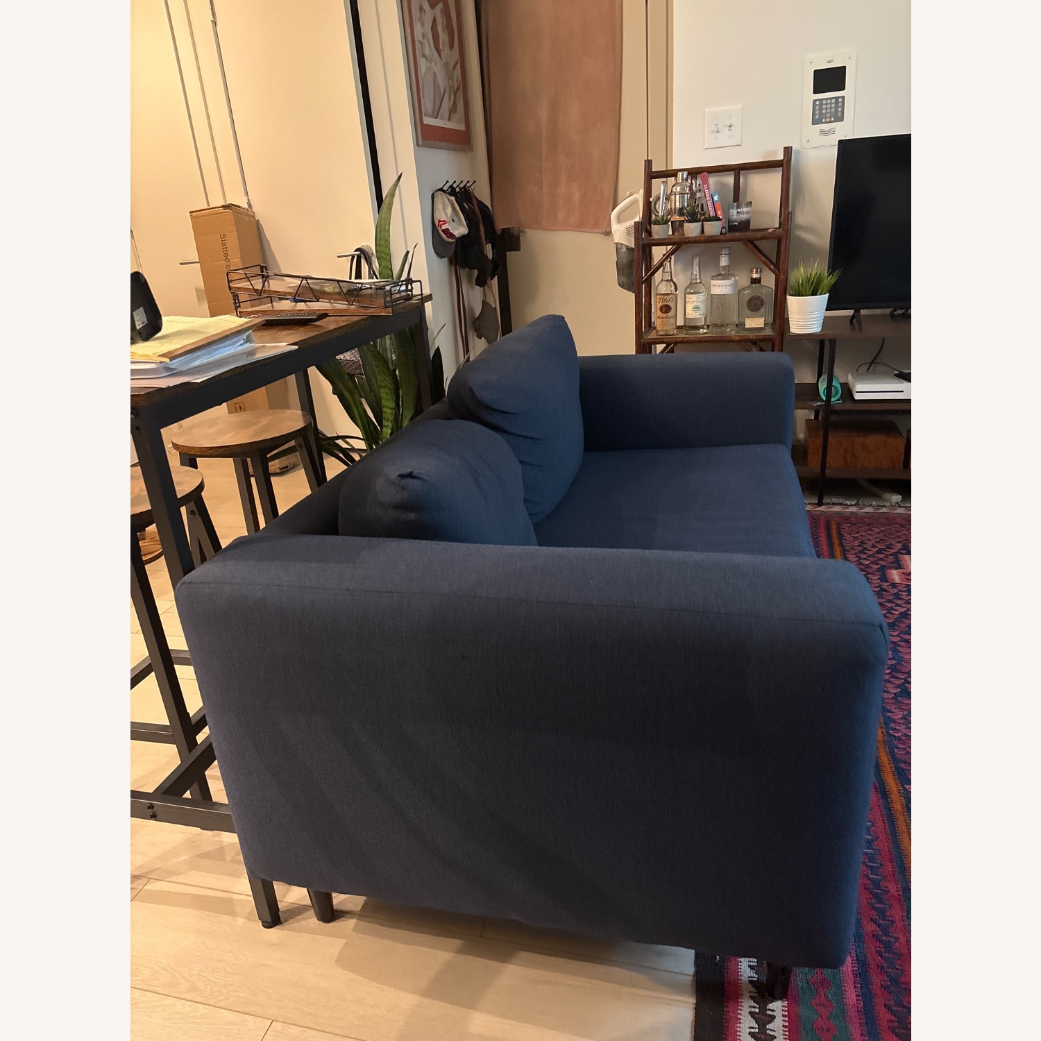 Sabai Design Blue Loveseat - image-3