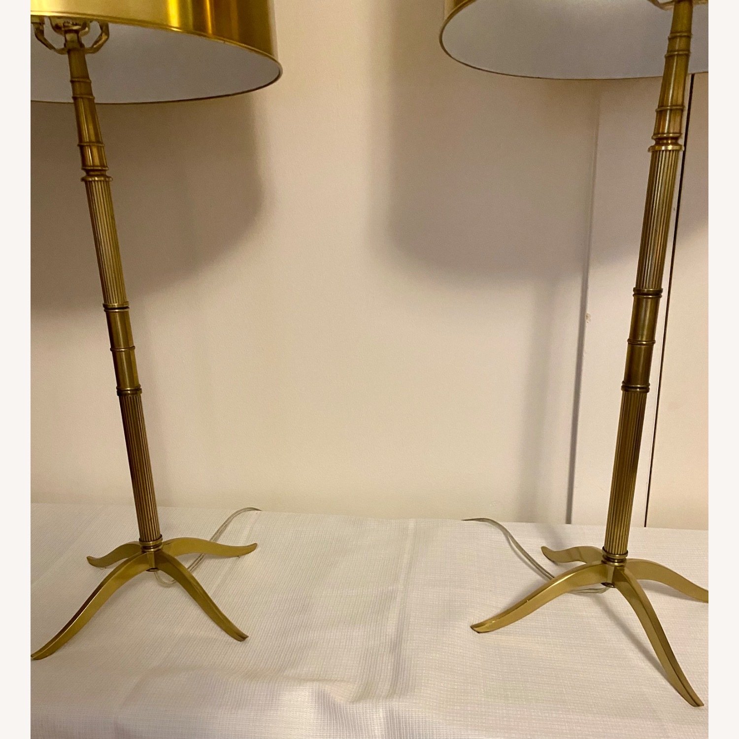 Robert Abbey 1910 Table Lamp Set Brass - image-4
