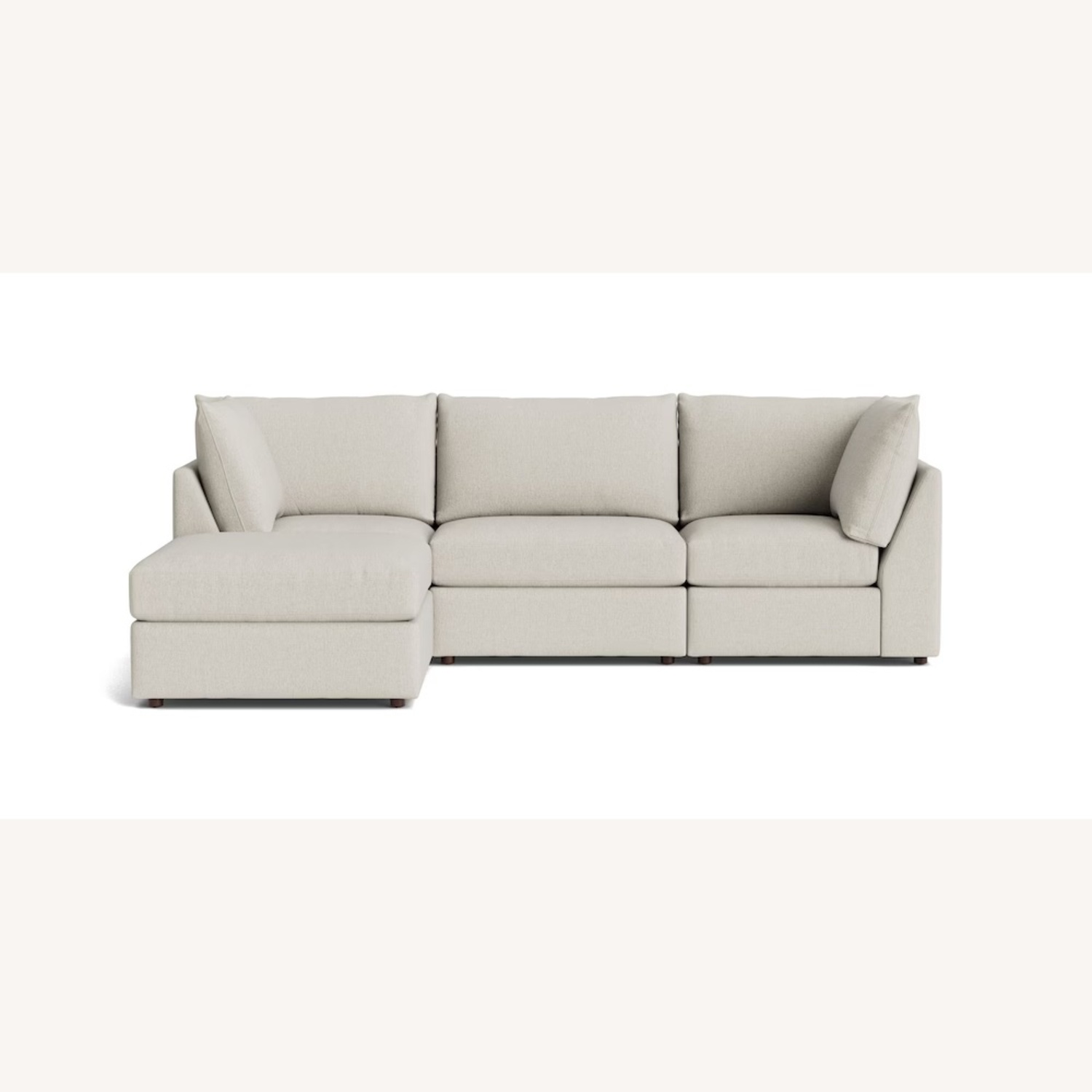 Beckham Honey-Colored Modular Sofa with Ottoman - image-14