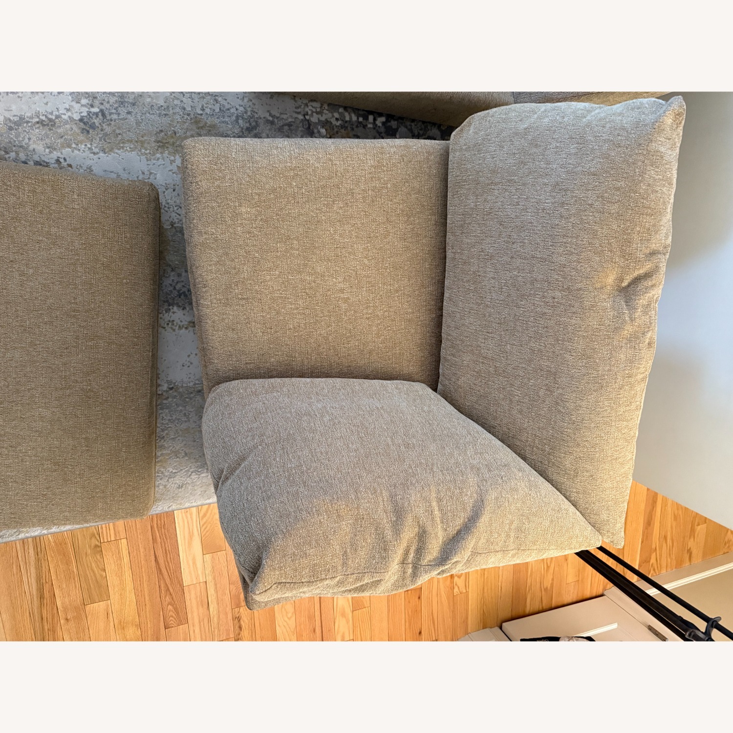 Beckham Honey-Colored Modular Sofa with Ottoman - image-7