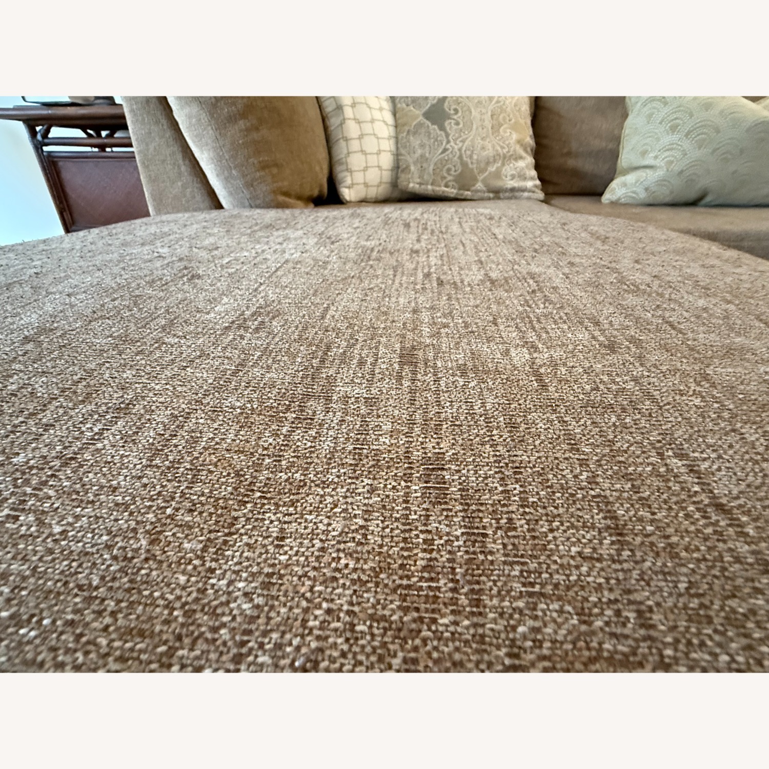 Beckham Honey-Colored Modular Sofa with Ottoman - image-4