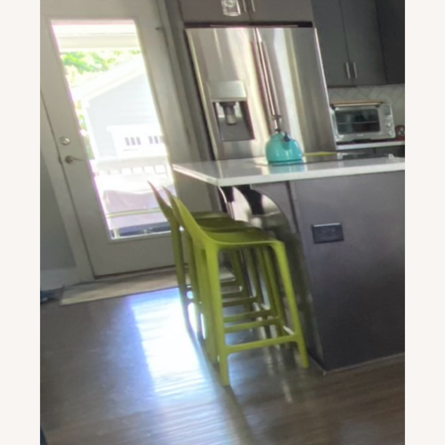 Lime Green Emeco by Phillipe Starck Bar Stools  - image-4