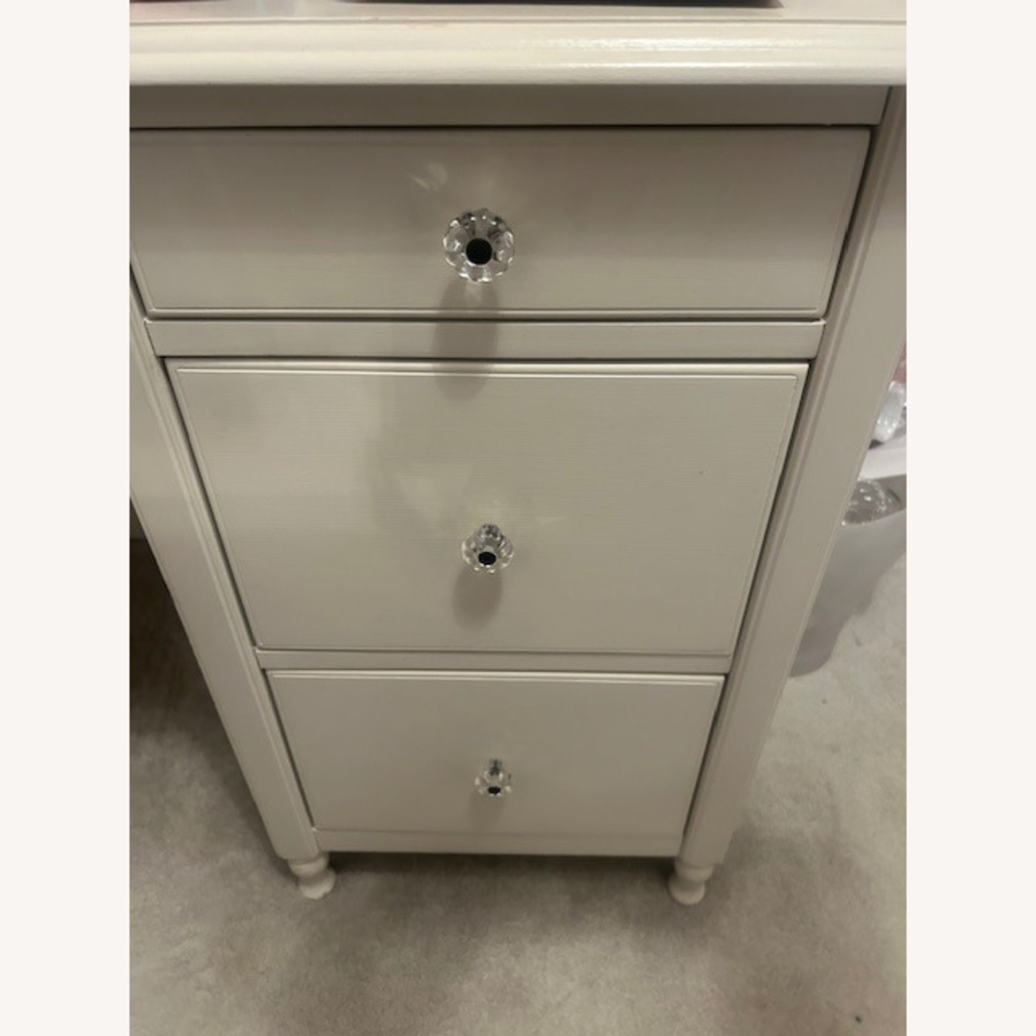 Pottery Barn Kids Desk with 5 Drawers and a Hutch - image-3