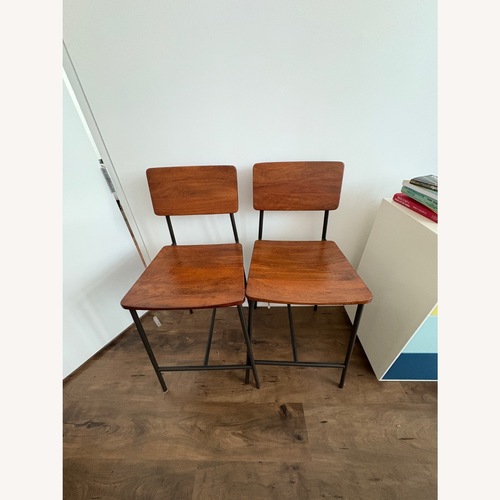 Used West Elm Augusta Counter Stools Set for sale on AptDeco