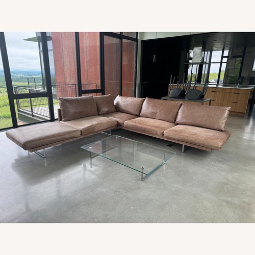 Used Cassina Sectional Leather Couch  for sale on AptDeco
