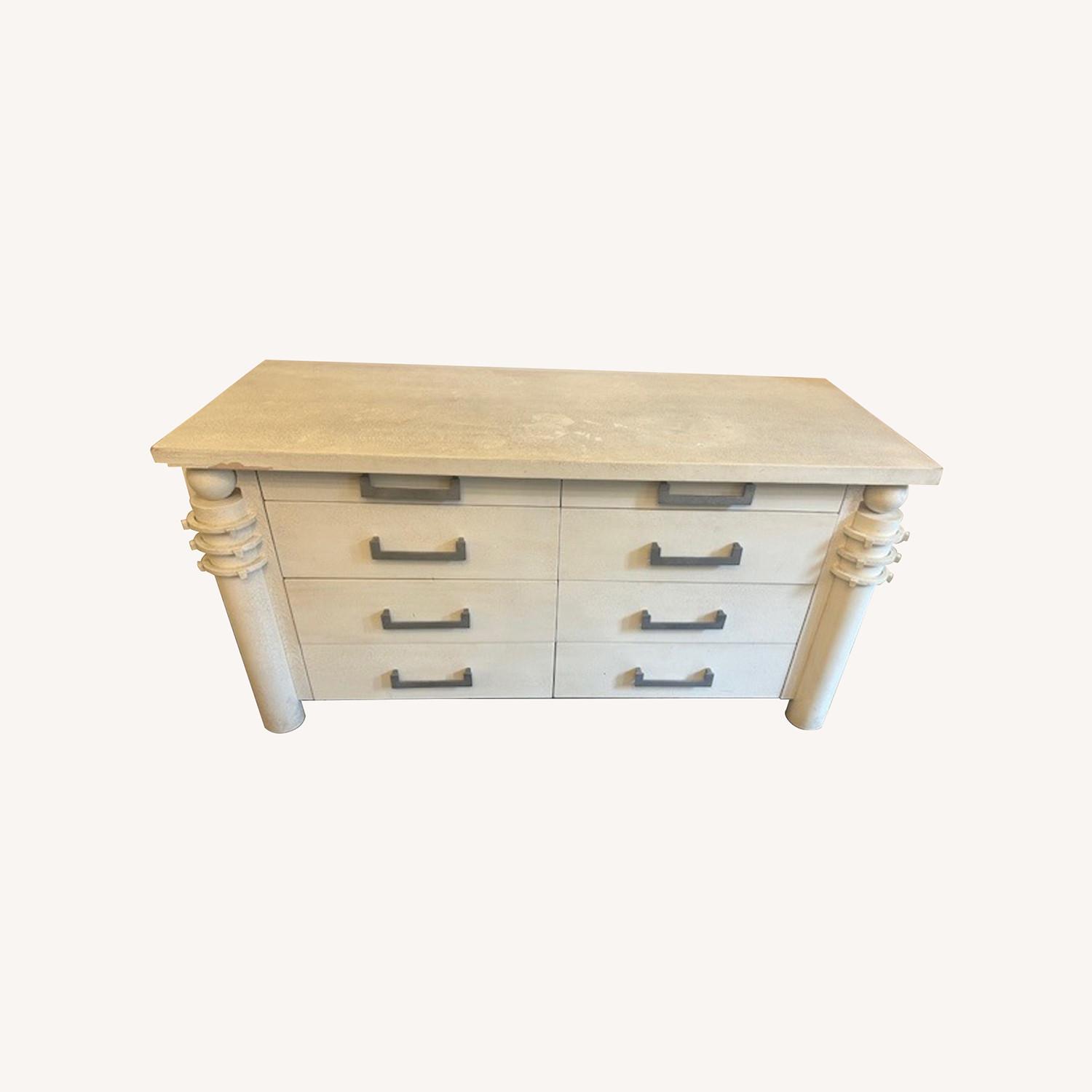 White Deco Style Dresser - image-0