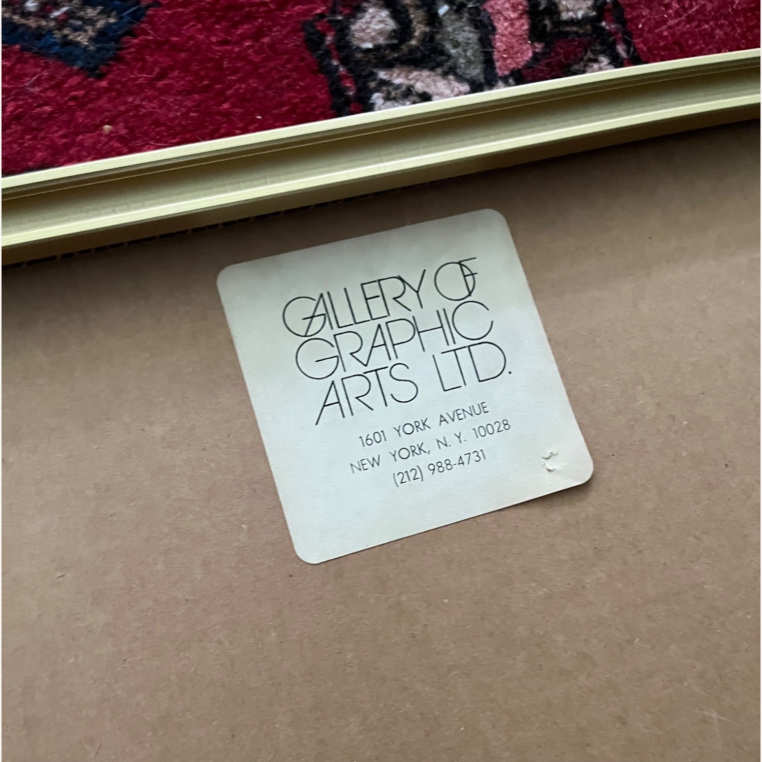 Diego Rivera Large Vintage Exhibition Poster 1980 - image-7