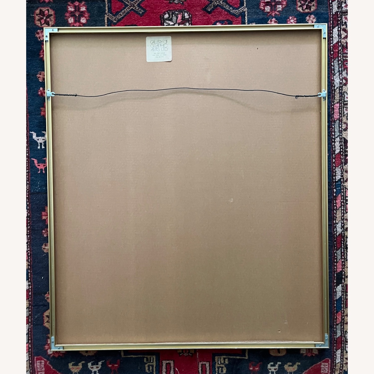 Diego Rivera Large Vintage Exhibition Poster 1980 - image-6