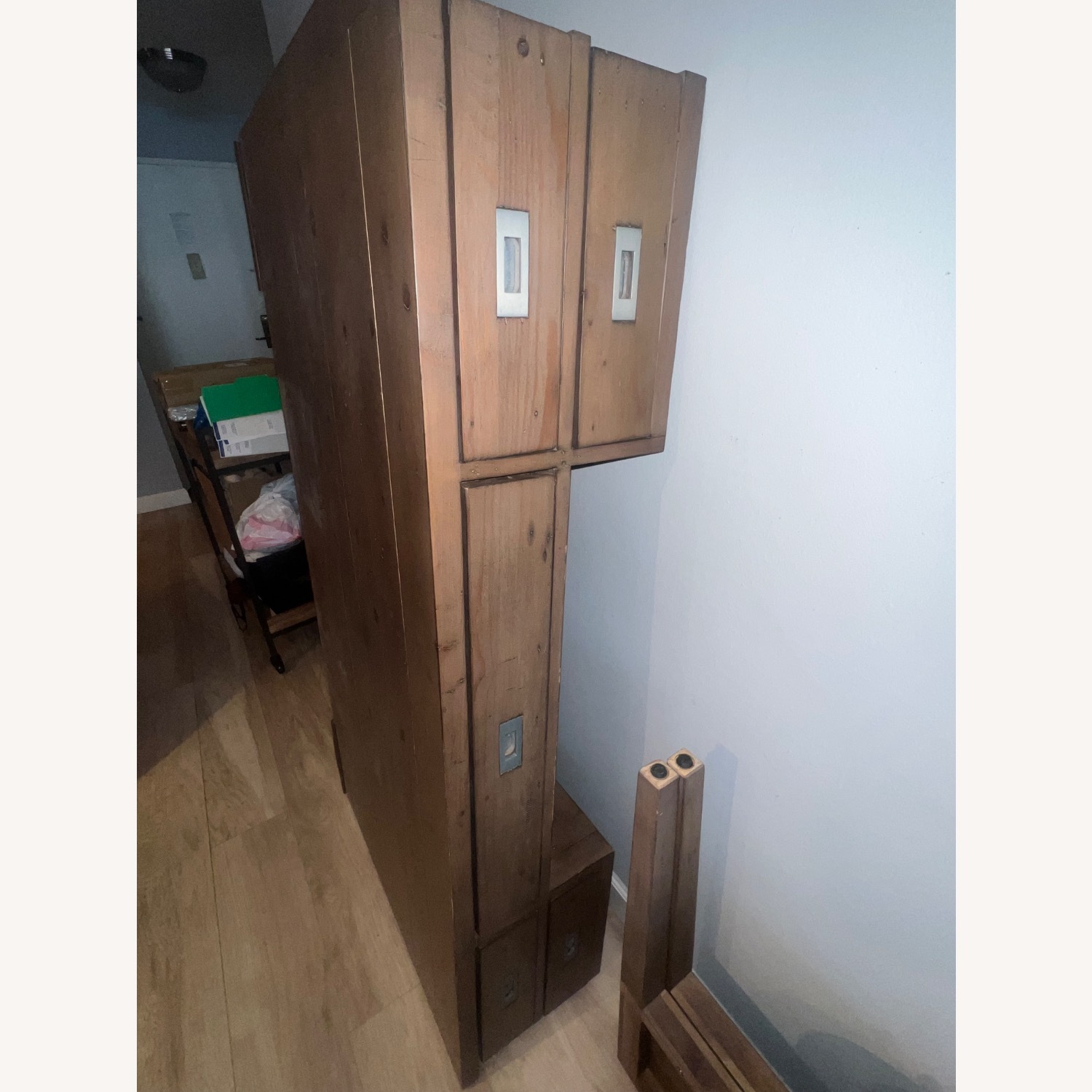 Crate & Barrel Morris Large Desk Ash Grey - image-7