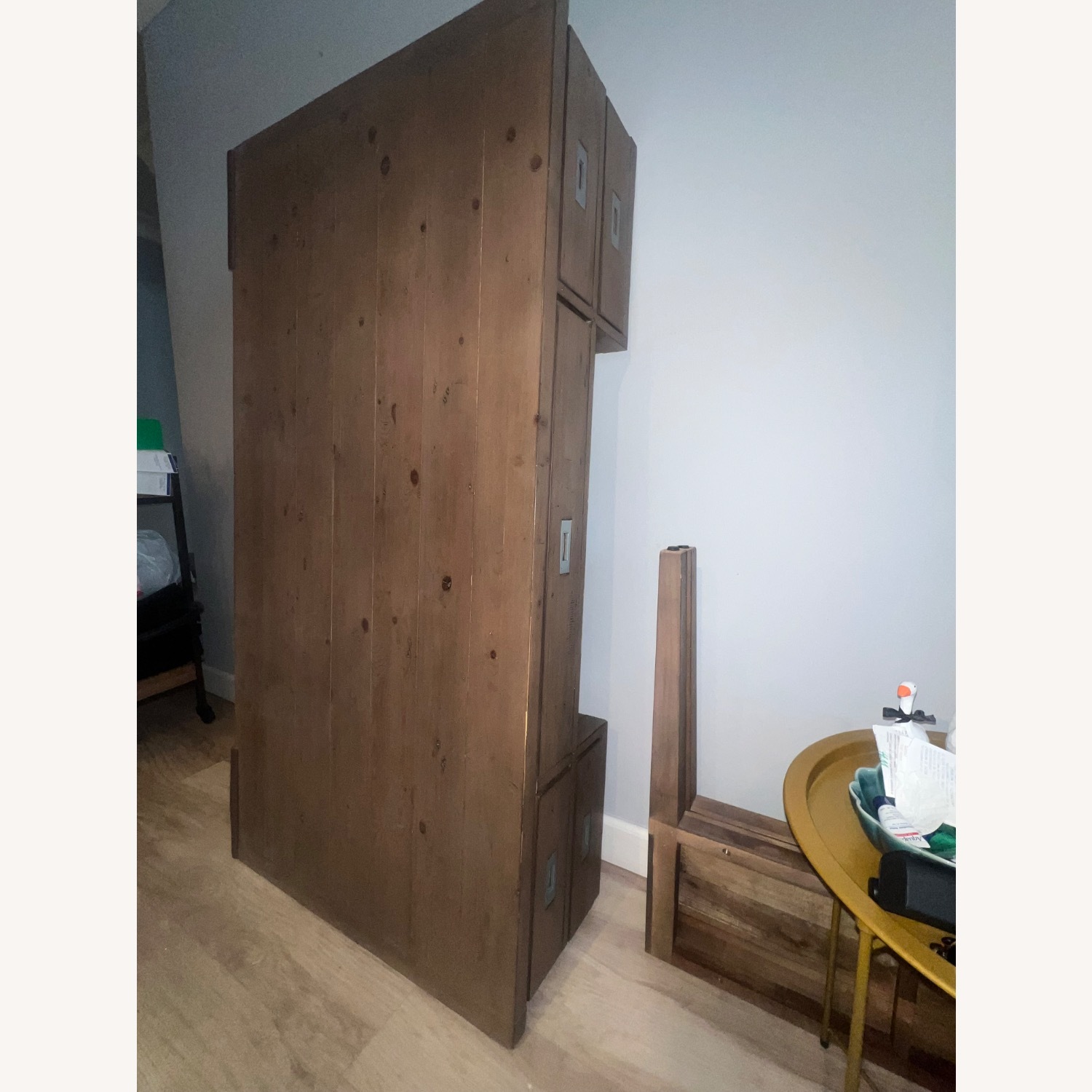 Crate & Barrel Morris Large Desk Ash Grey - image-8