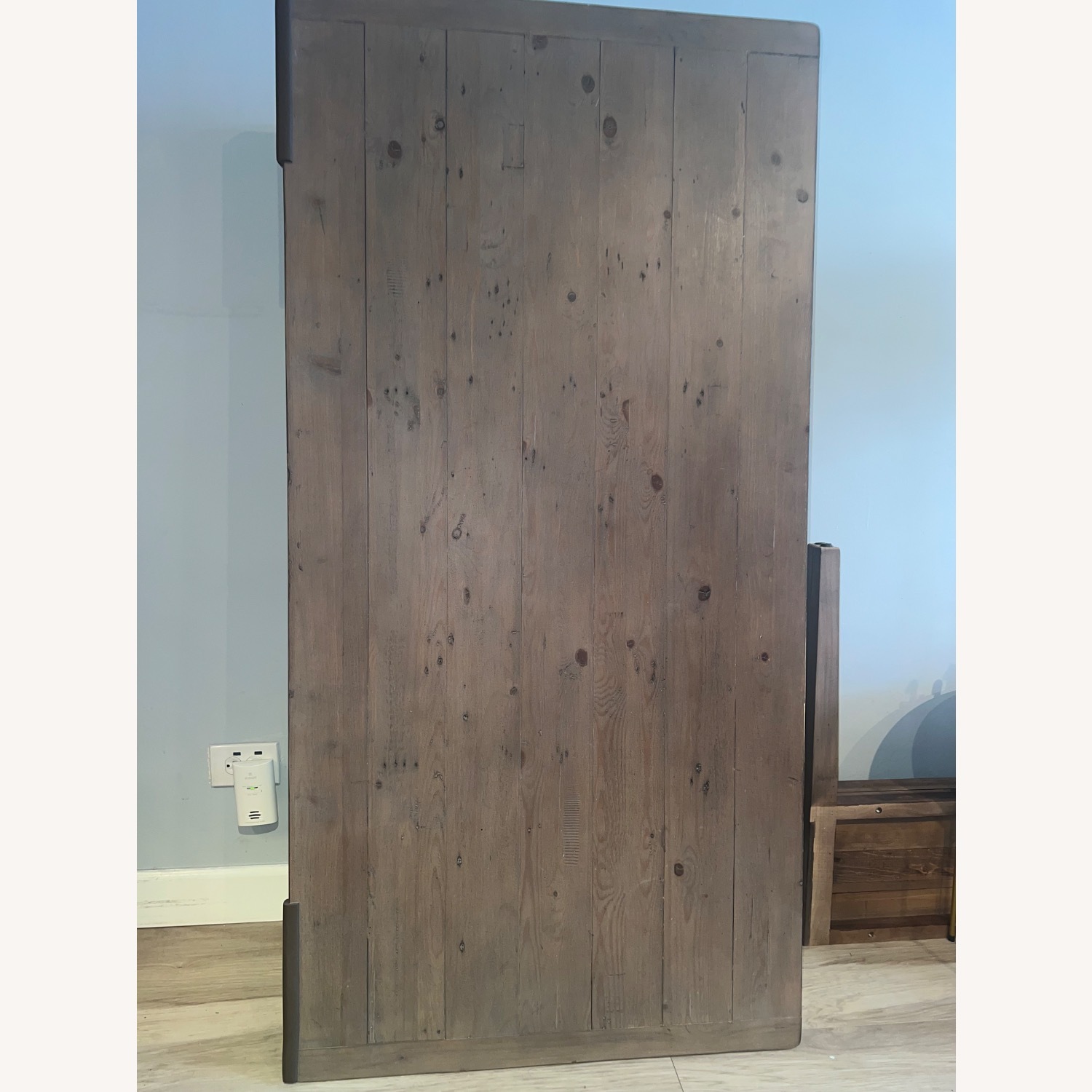 Crate & Barrel Morris Large Desk Ash Grey - image-9