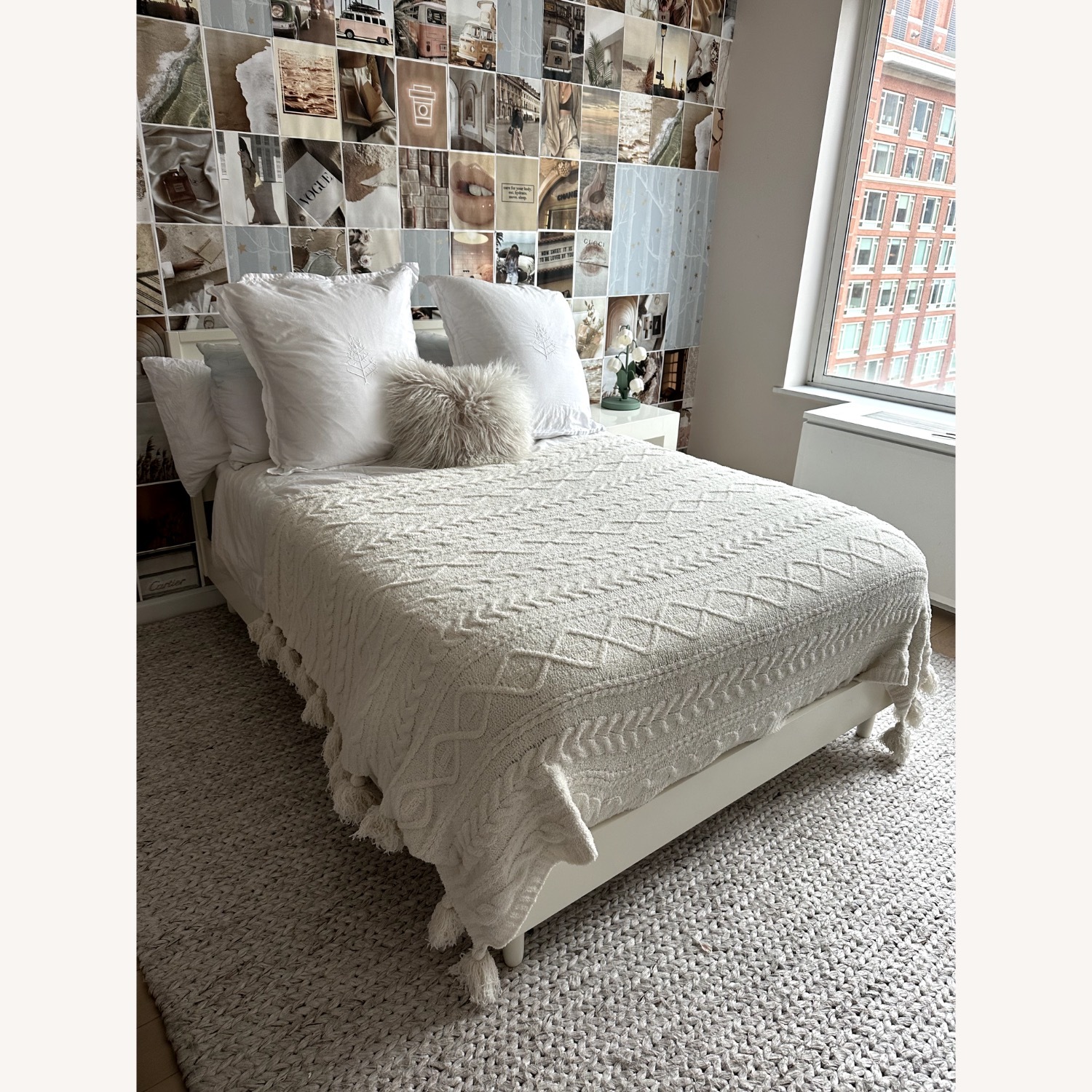 Pottery Barn Nash Bed Double - image-1