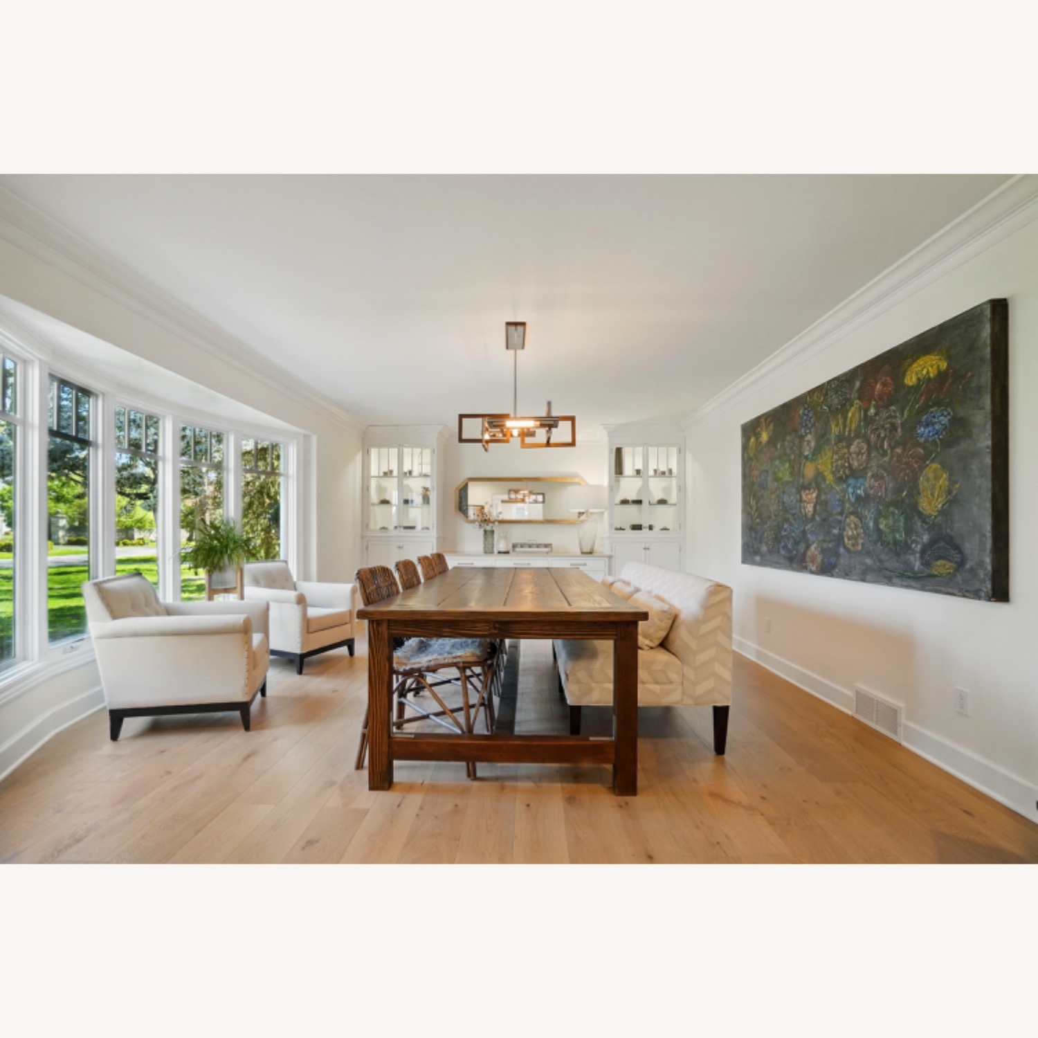 Arhaus Eaton Dining Settee - image-1