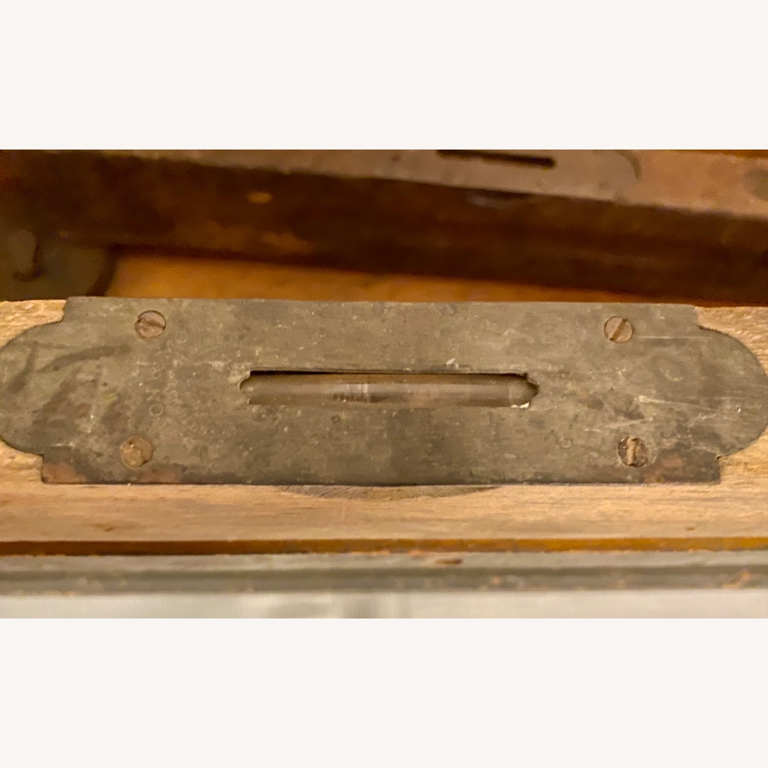 Antique Wooden Toolbox Tool Chest Storage - image-15