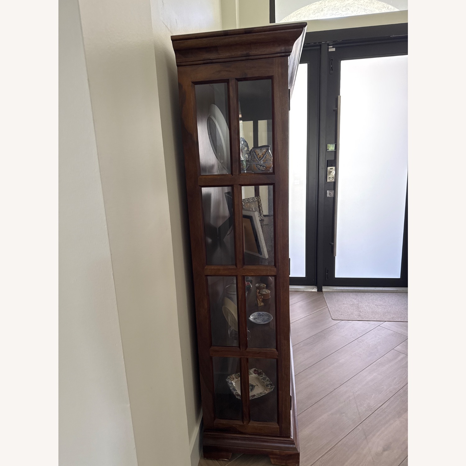 Crate & Barrel Barnstone Wood China/Book Storage - image-6