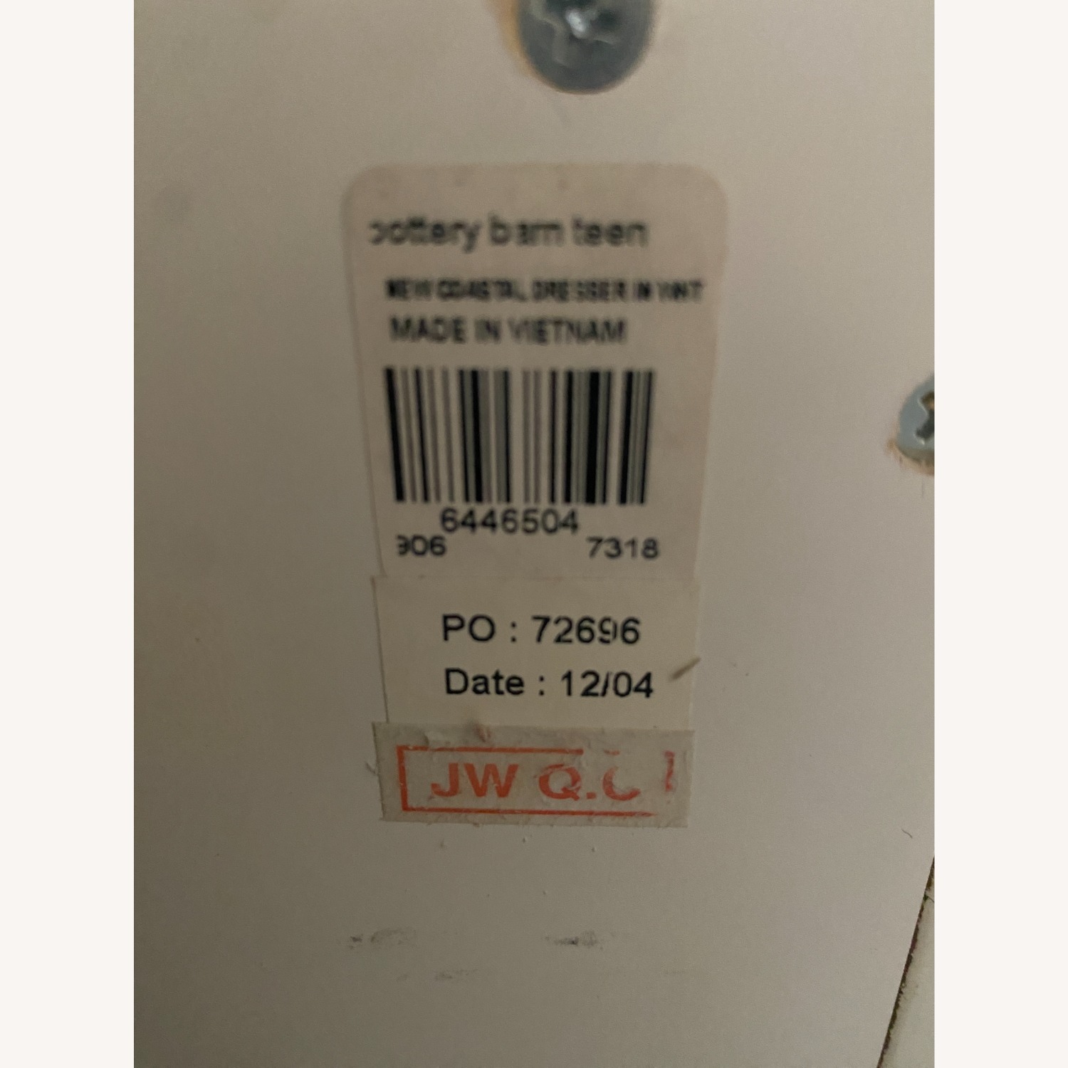 Pottery Barn Teen Dresser White - image-10